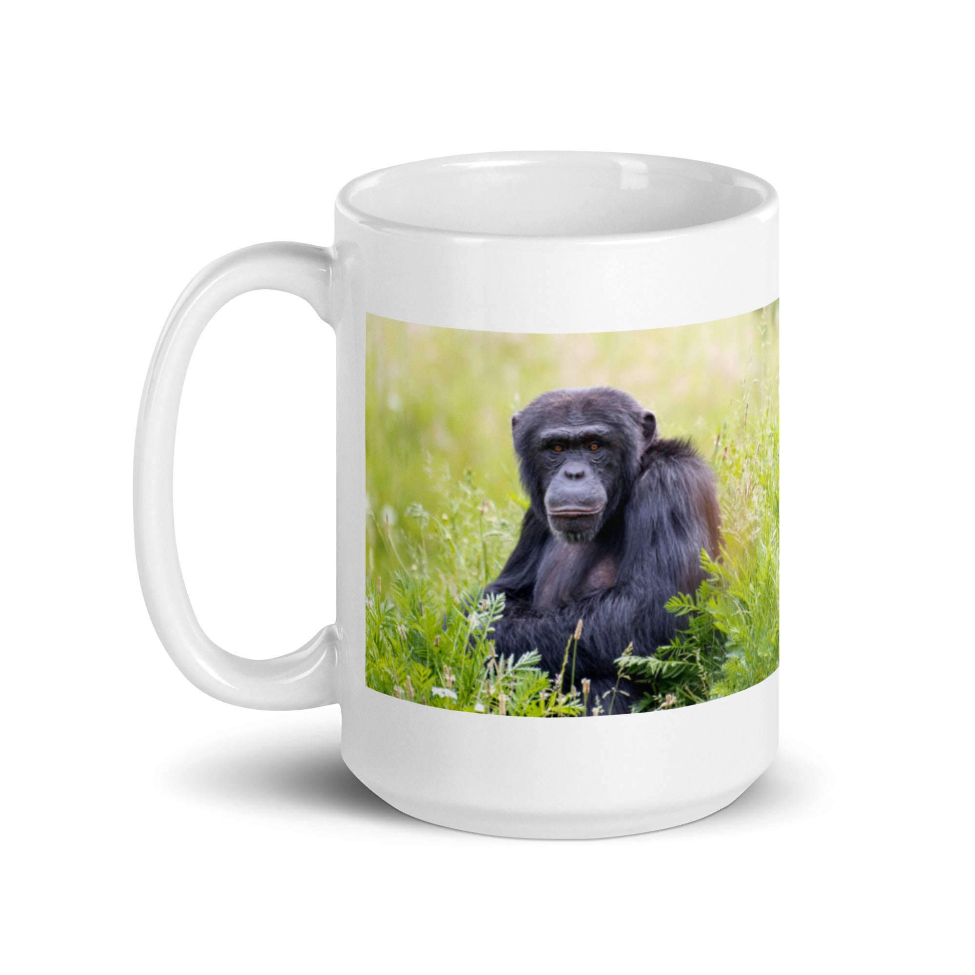 "Bonobo Mug #1: The Peace-Loving Primate (Ceramic)"