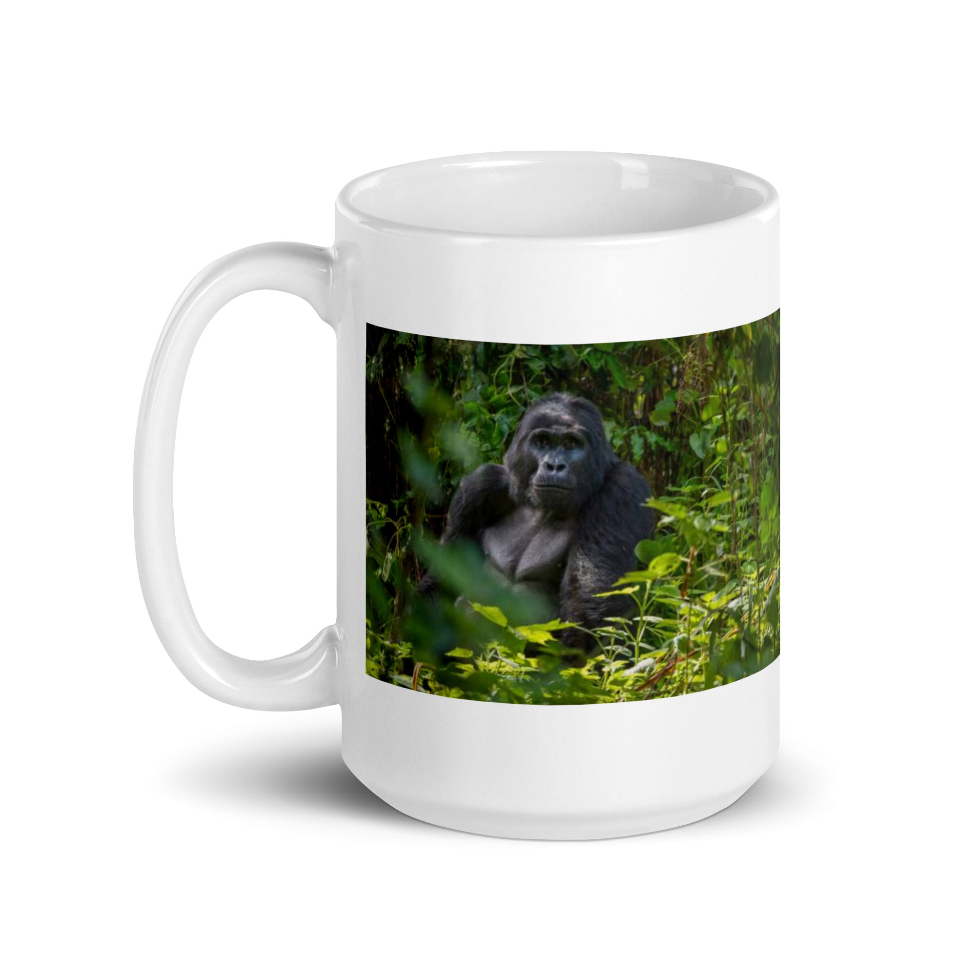 "Gorilla Mug #1: The Gentle Giant of the Forest (Ceramic)"