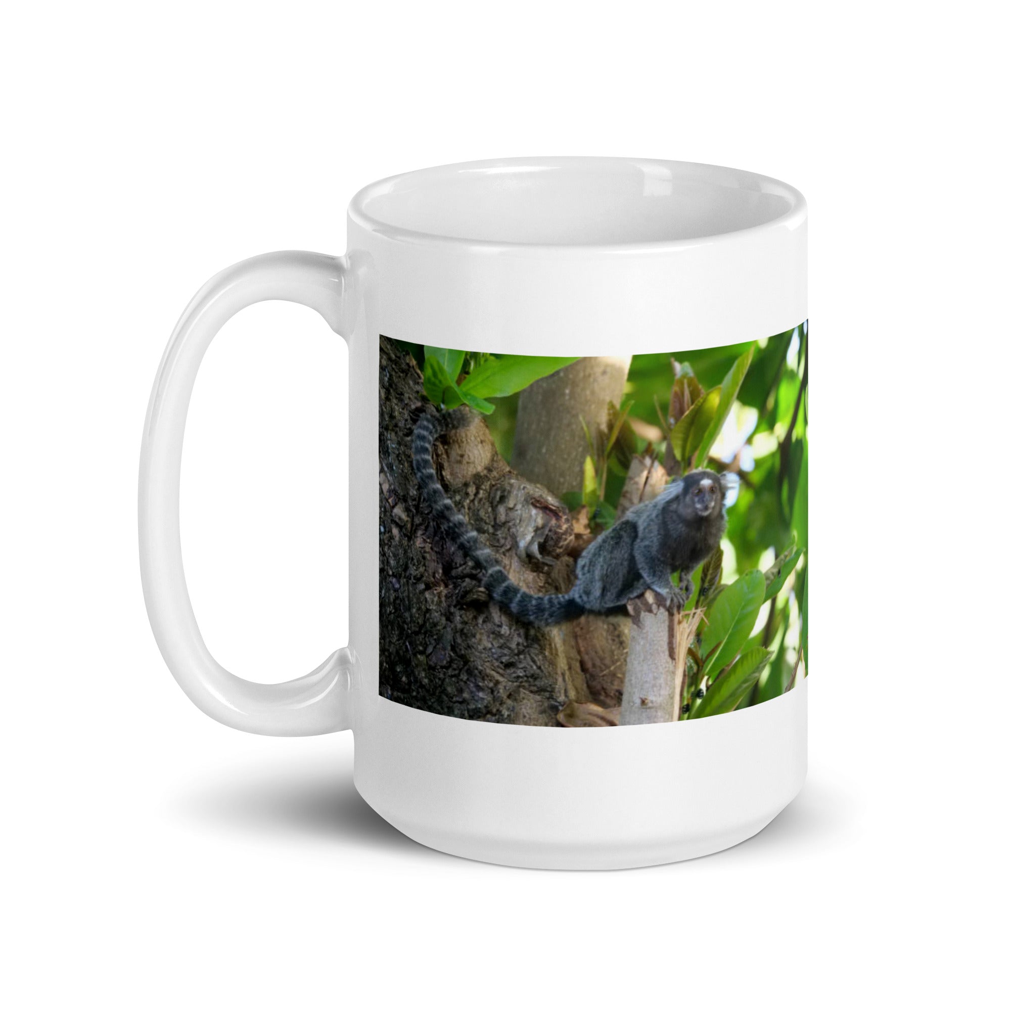 "Marmoset Mug #1: The Tiny Treetop Acrobat (Ceramic)"