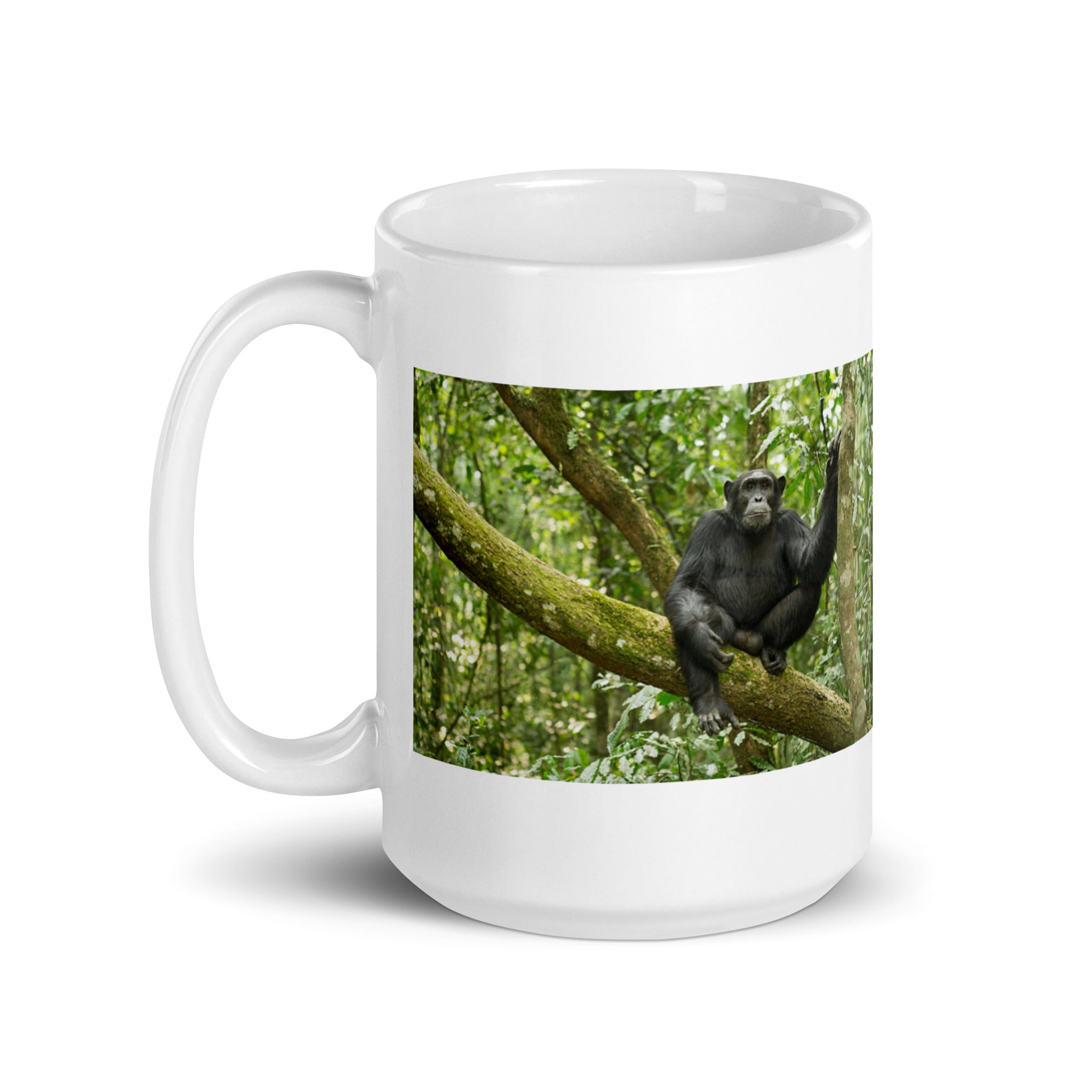 "Monkey Mug #1: The Curious Climber (Ceramic)"