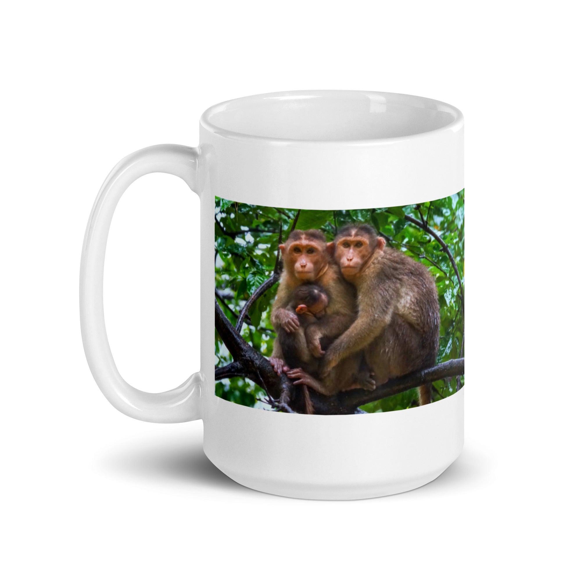 "Primate Mug #1: The Opposable Thumbs Club (Ceramic)"