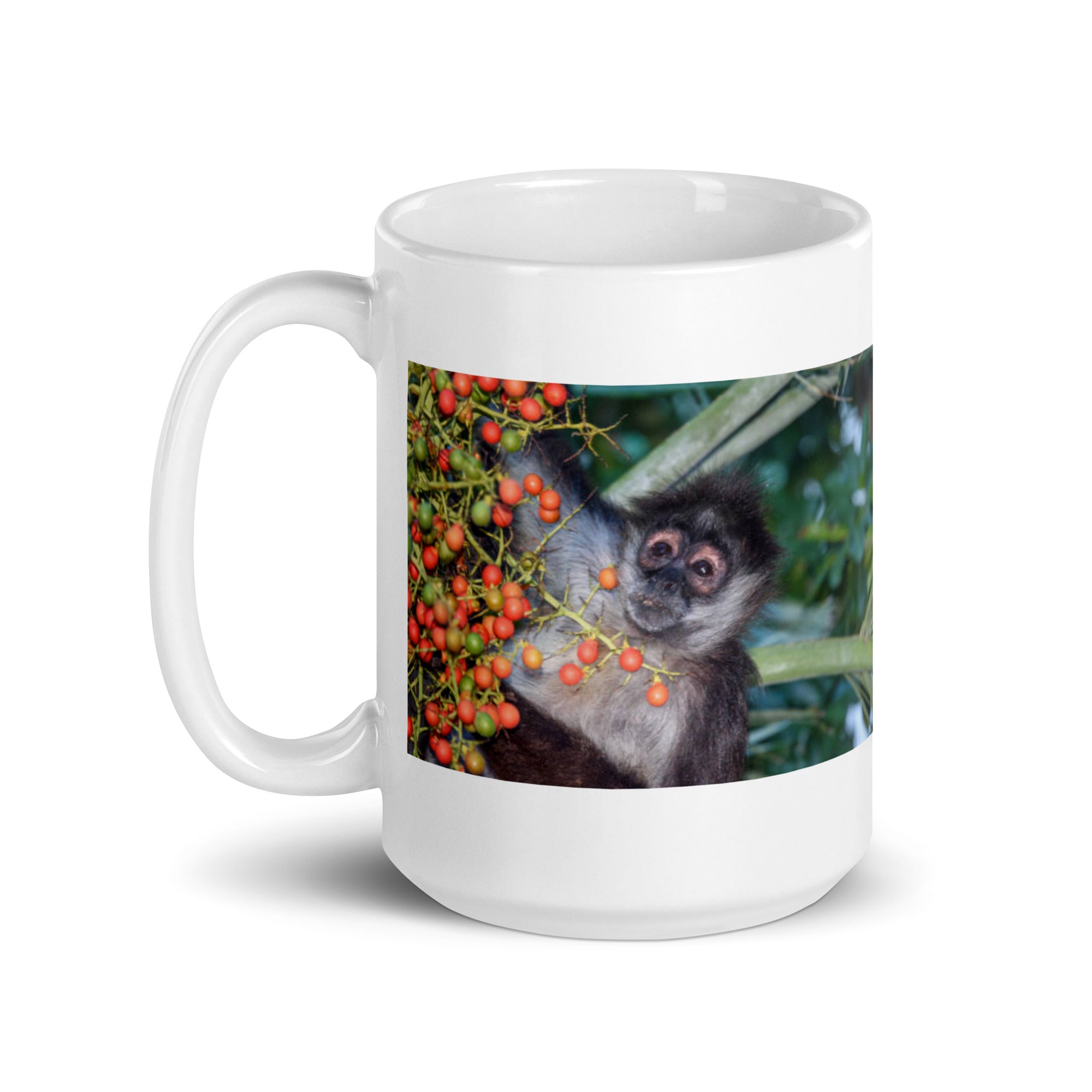 "Spider Monkey Mug #1: The Agile Brachiator (Ceramic)"