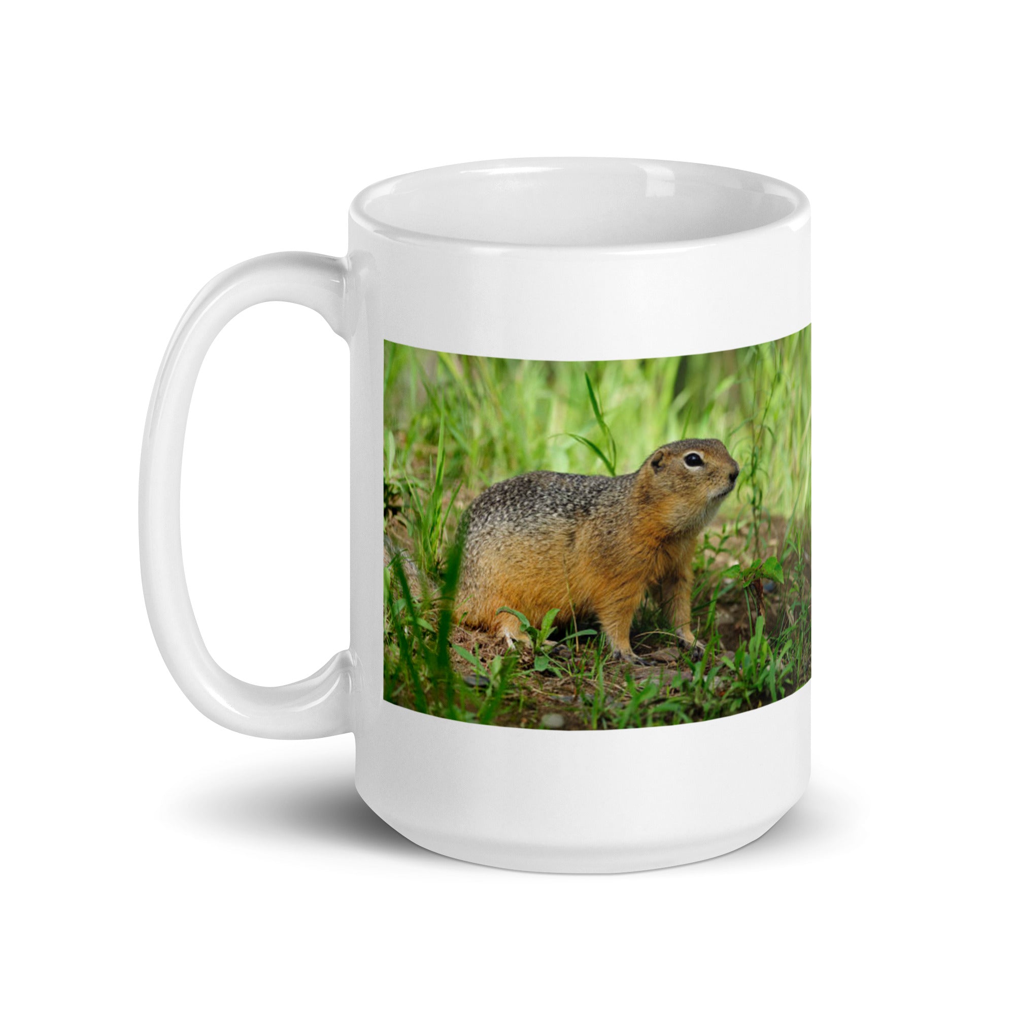 "Groundhog Mug #1: The Prognosticating Burrow-dweller (Ceramic)"