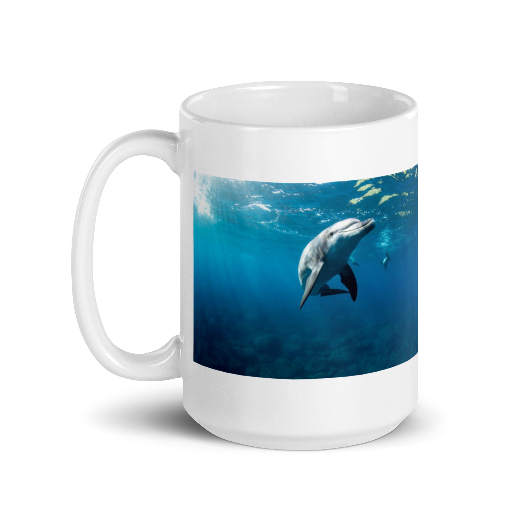 Dolphin Mug #1: The Echolocator (Ceramic)