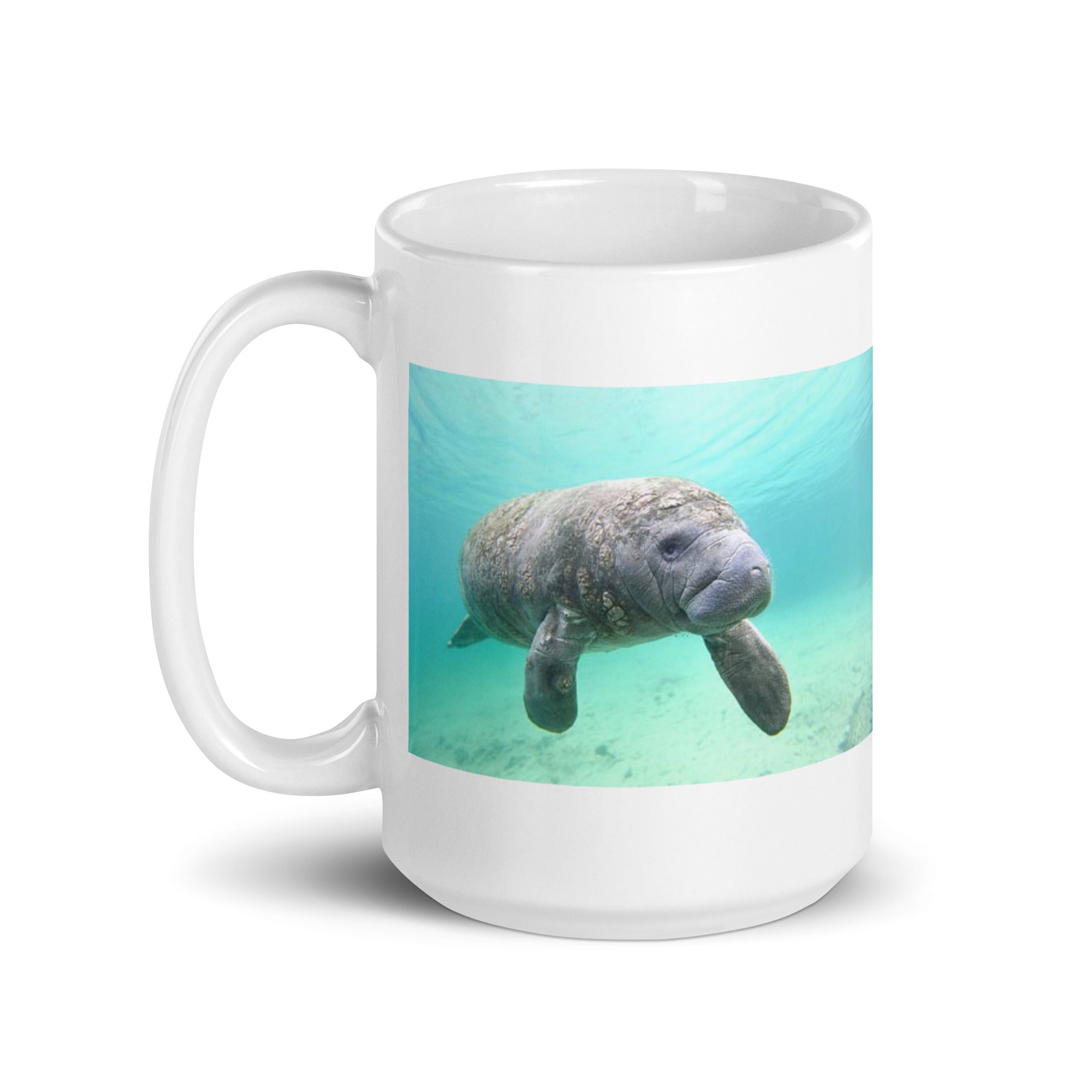 Manatee Mug #1: The Gentle Grazer (Ceramic)