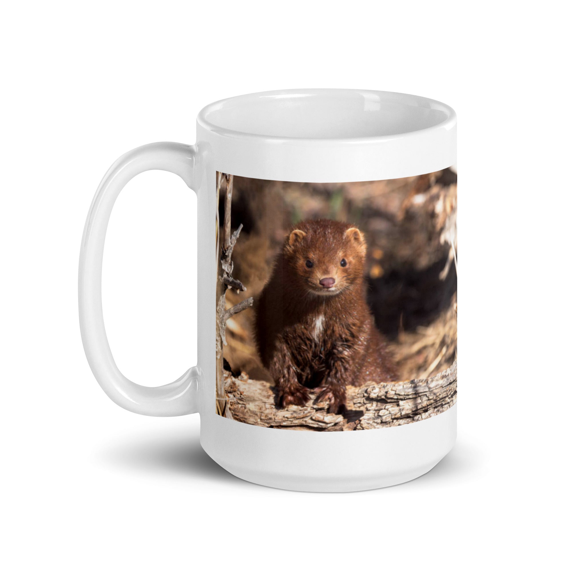 Mink Mug #1: The Semiaquatic Hunter (Ceramic)