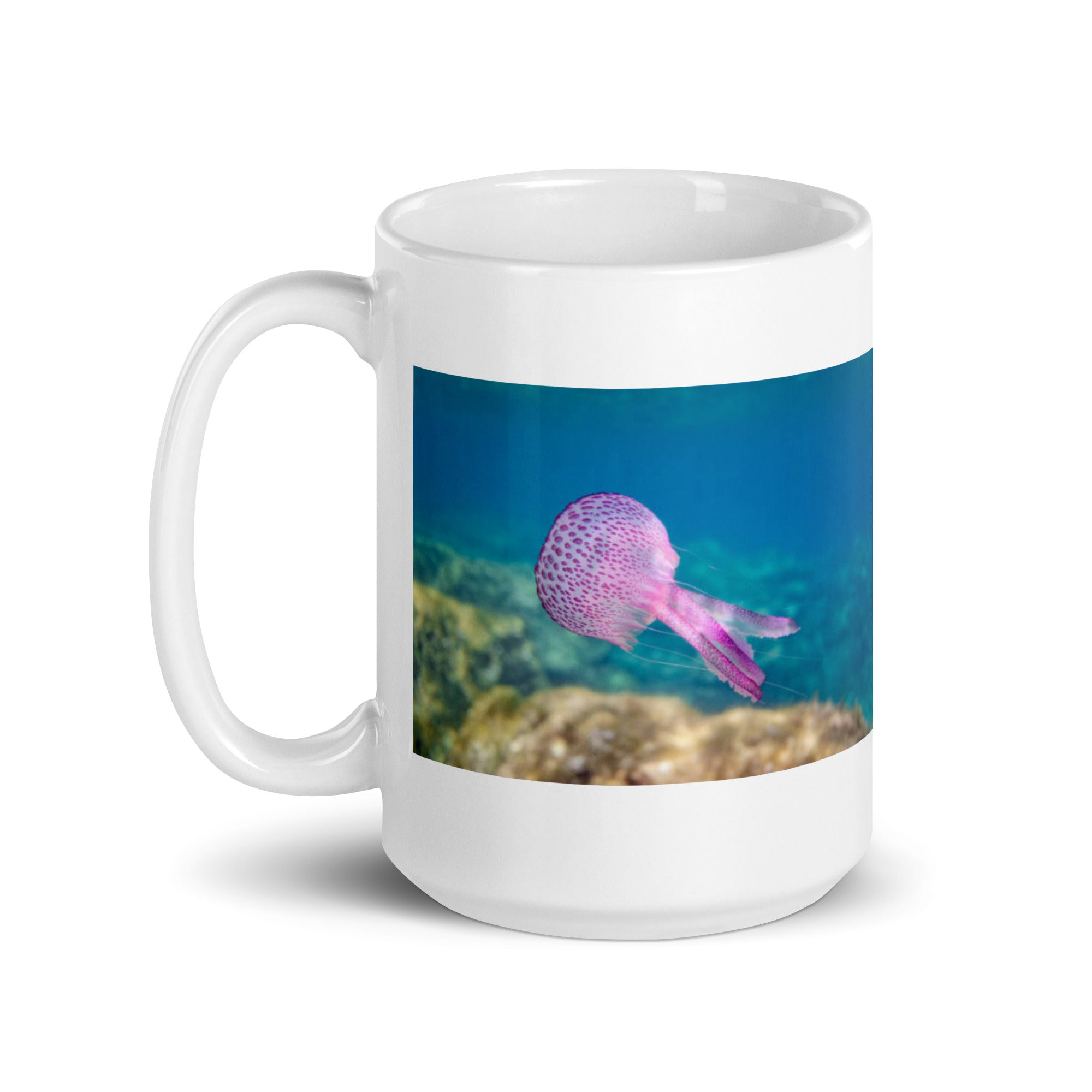 Jellyfish Mug #1: The Pulsating Drifter (Ceramic)