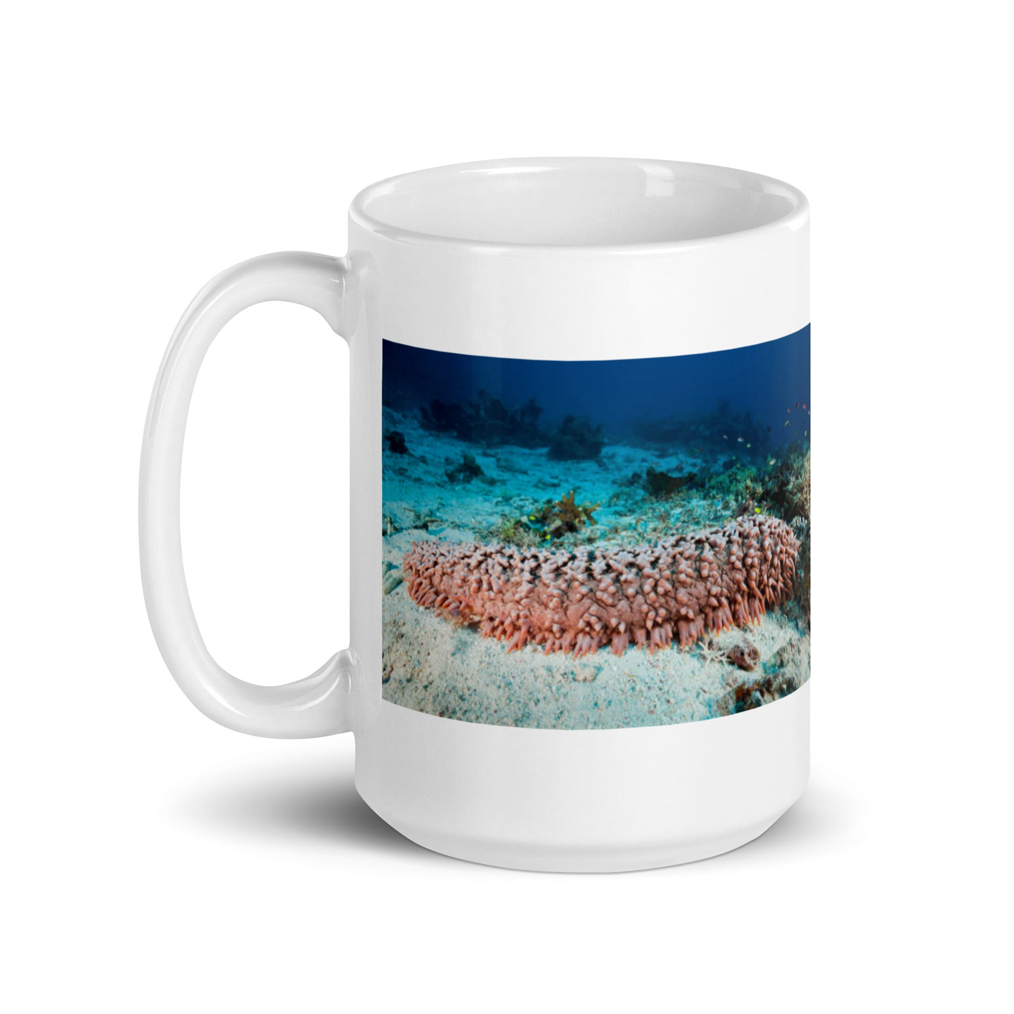 Sea Cucumber Mug #1: The Ocean Recycler (Ceramic)