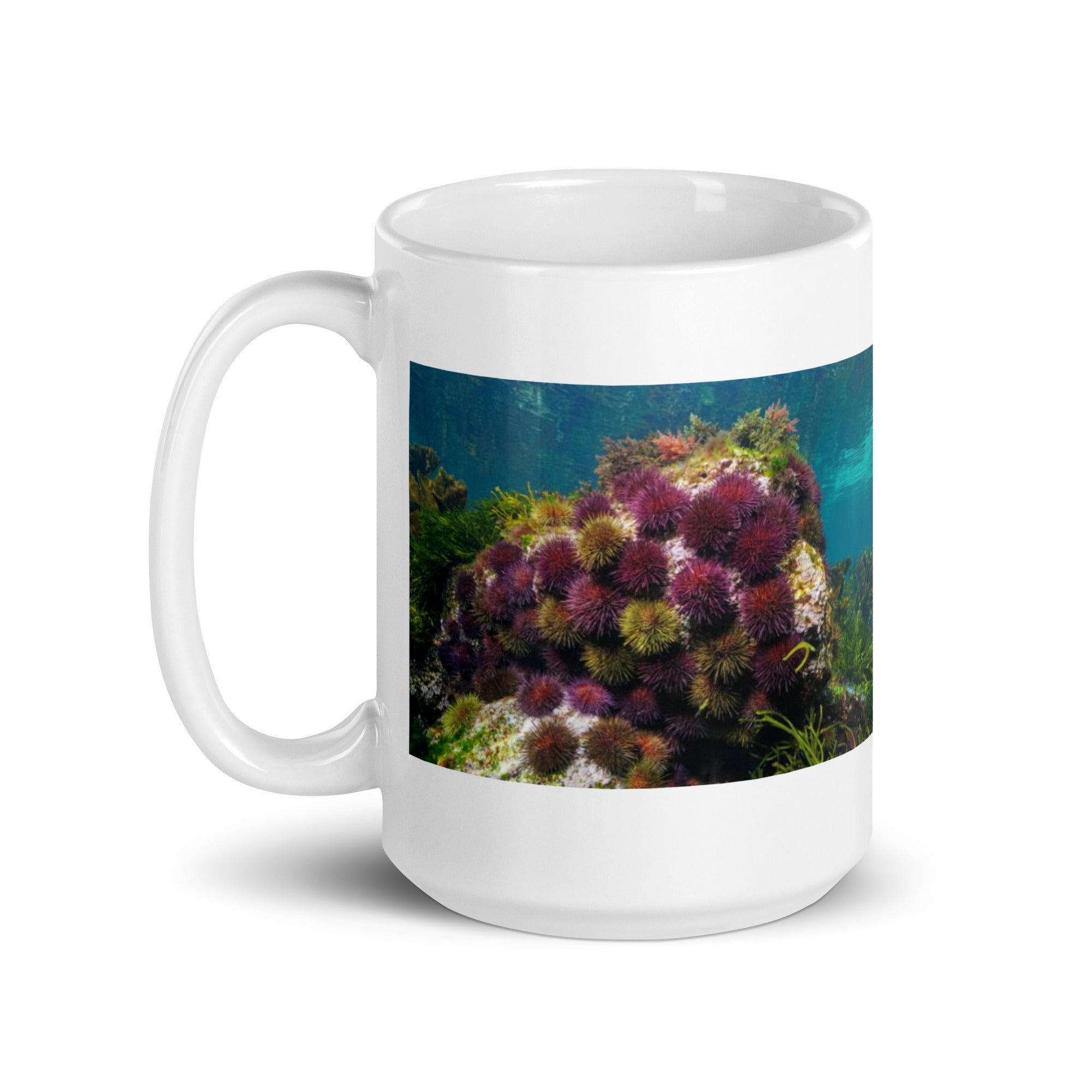 Sea Urchin Mug #1: The Spiny Defender (Ceramic)