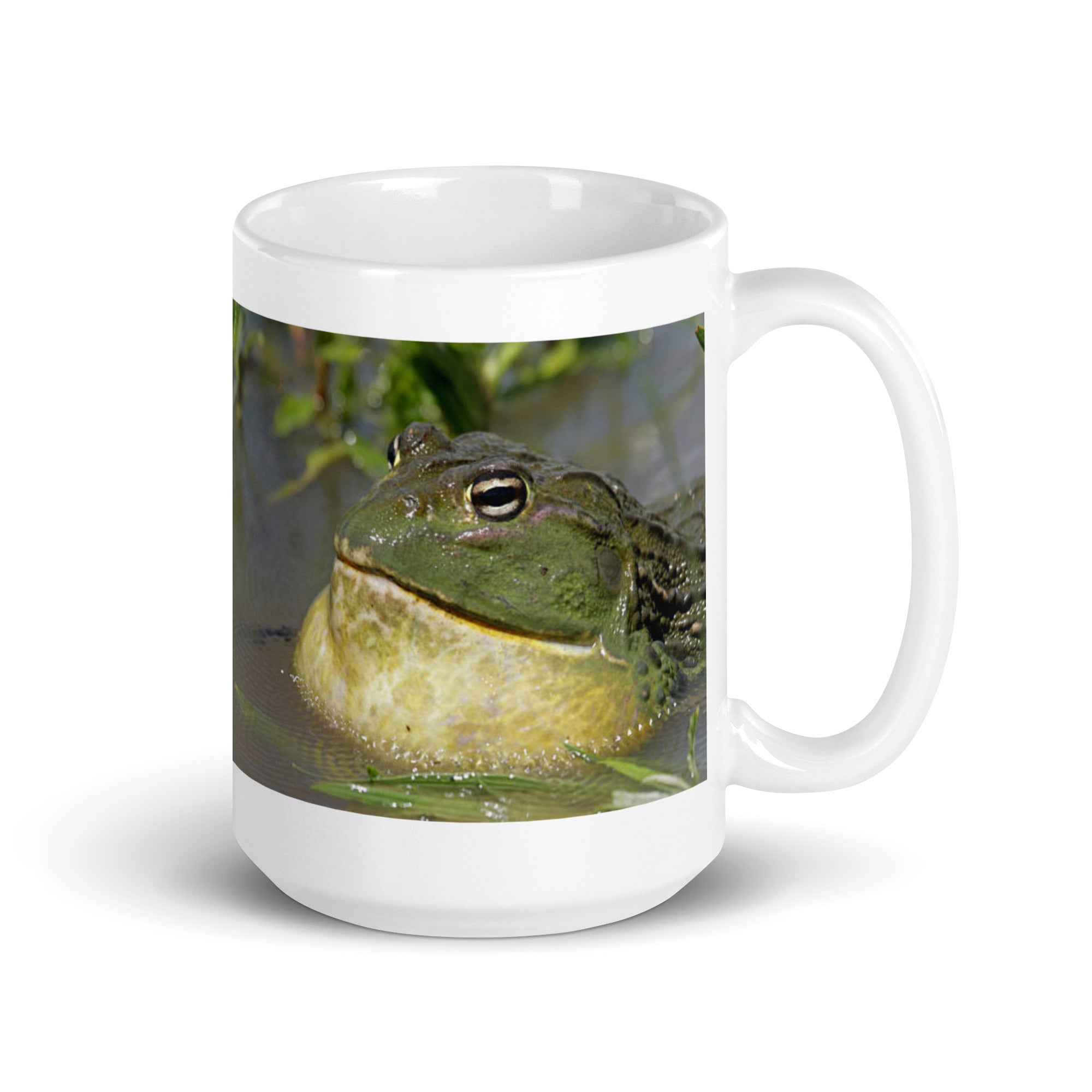 "African Bullfrog Mug #1: The Mighty Croaker (Ceramic)"