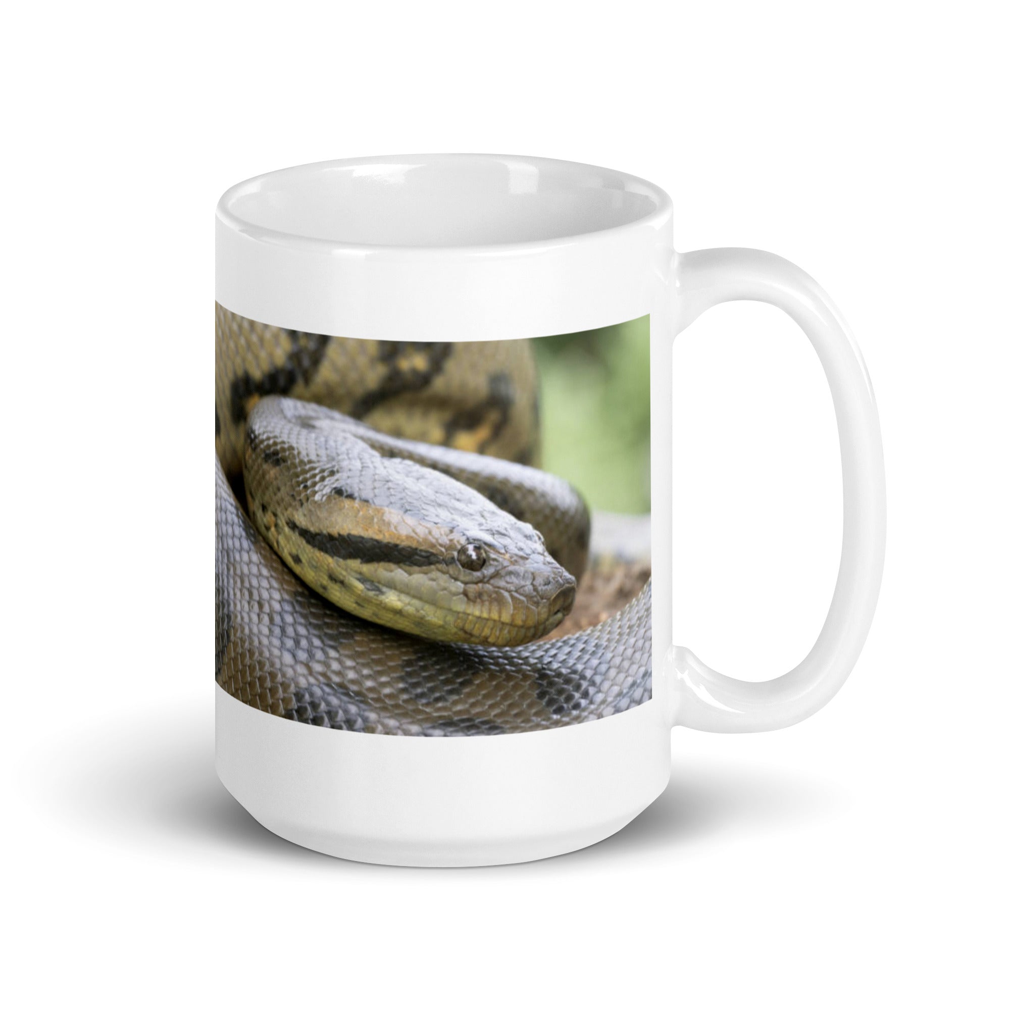 "Anaconda Mug #1: Power and Mystery of the Rainforest  (Ceramic)"