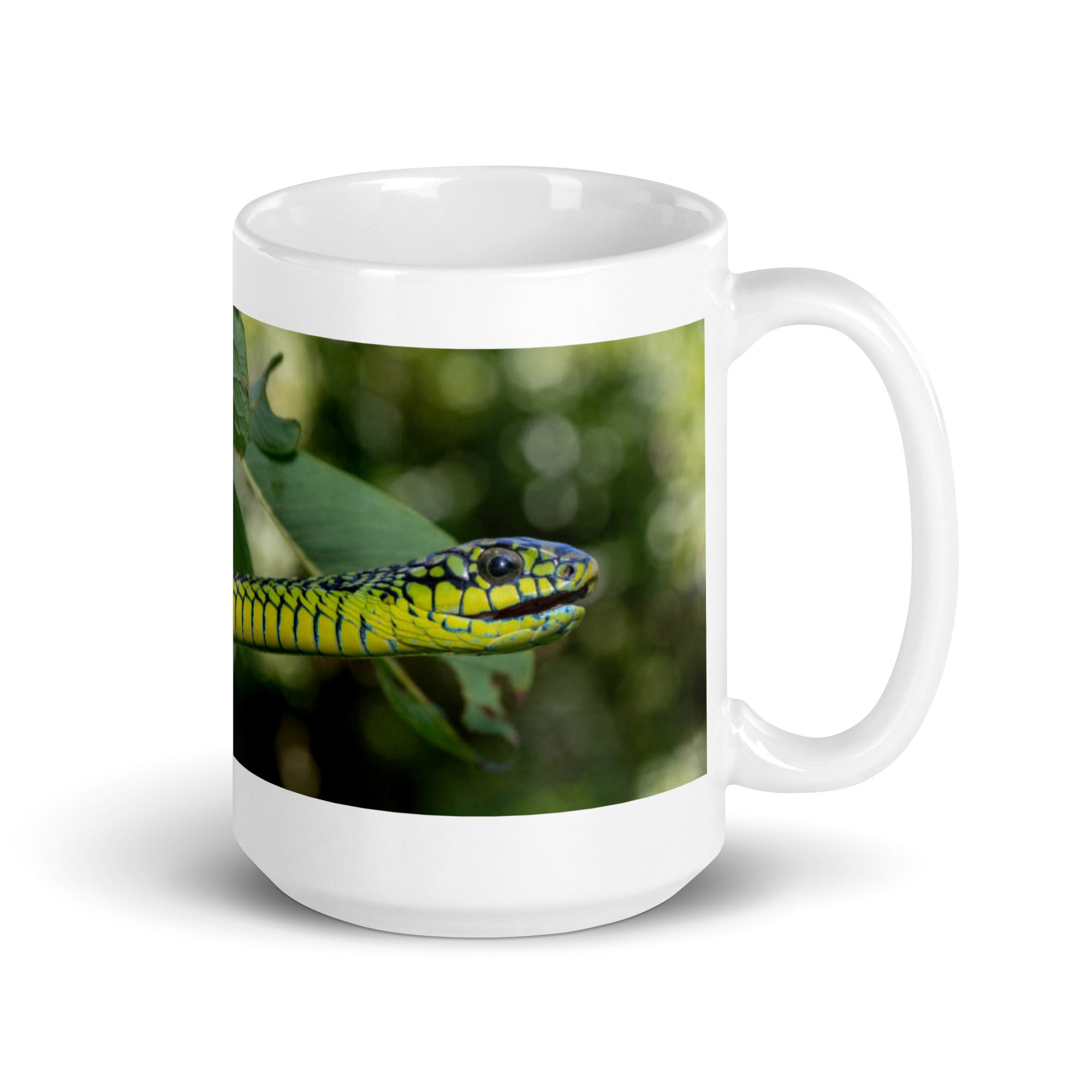 "Boomslang Mug #1: Elegance and Stealth of the Canopy  (Ceramic)"