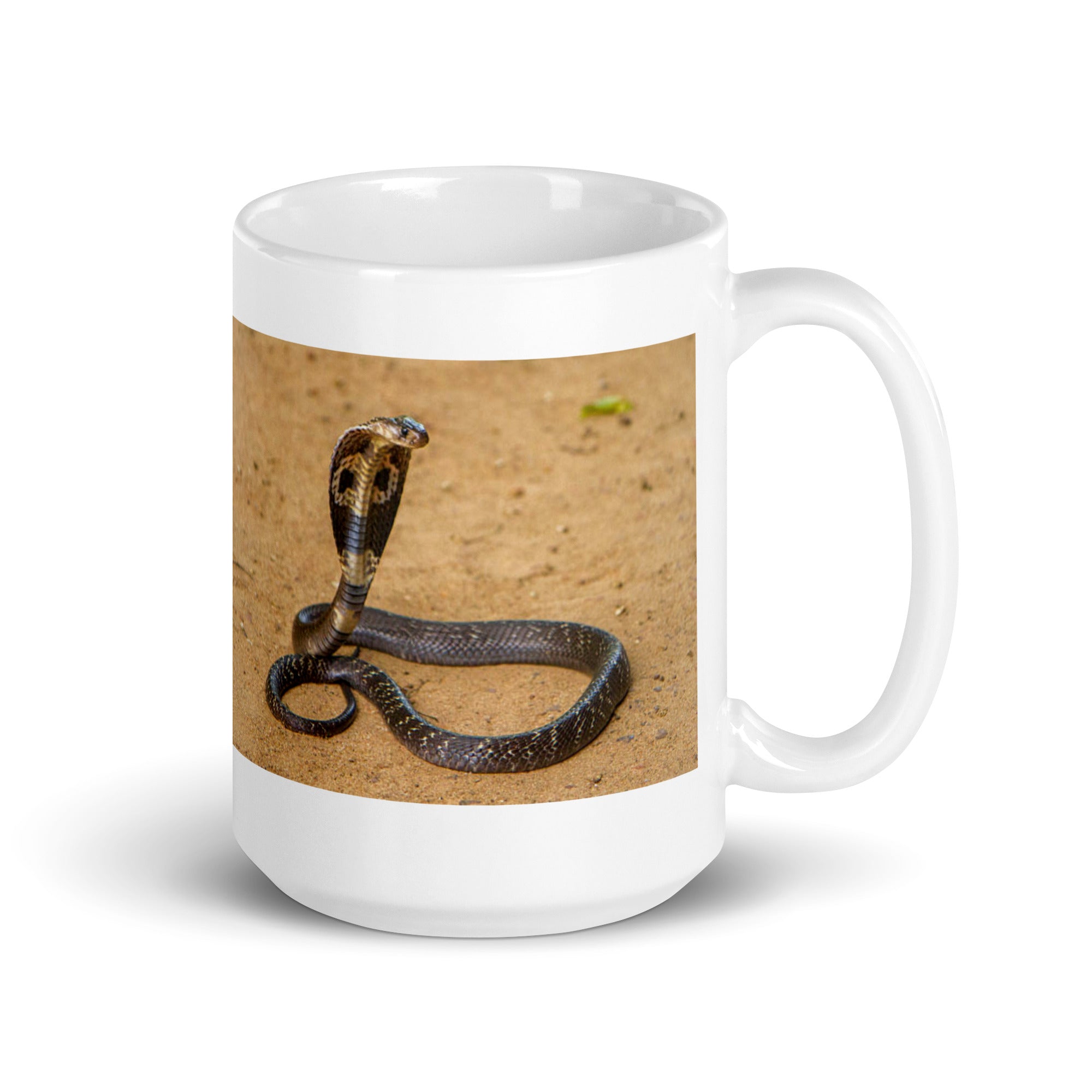 "Cobra Mug #1:  Power and Mystique of the Wild  (Ceramic)"