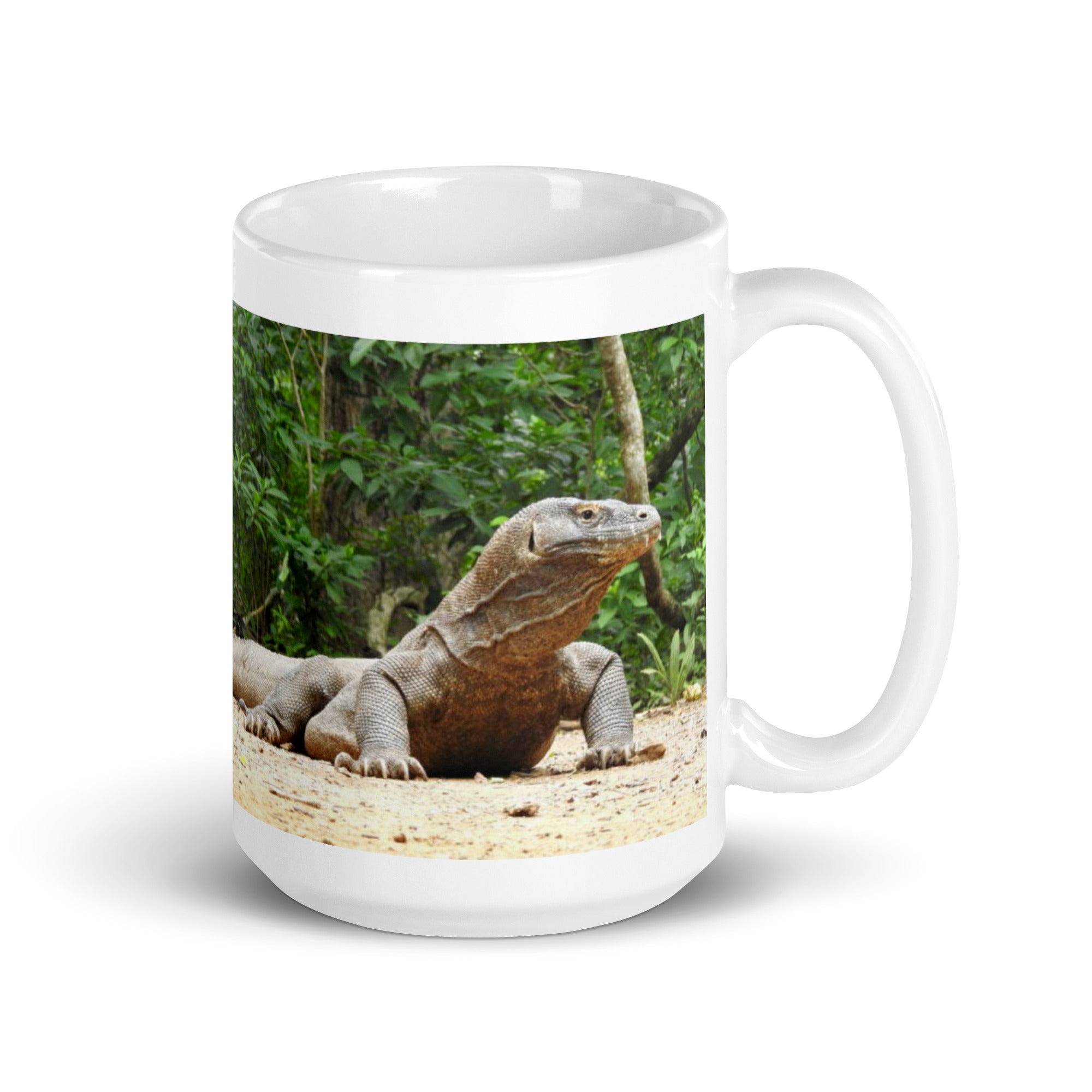 "Komodo Dragon Mug #1: Power and Majesty of the Wild  (Ceramic)"