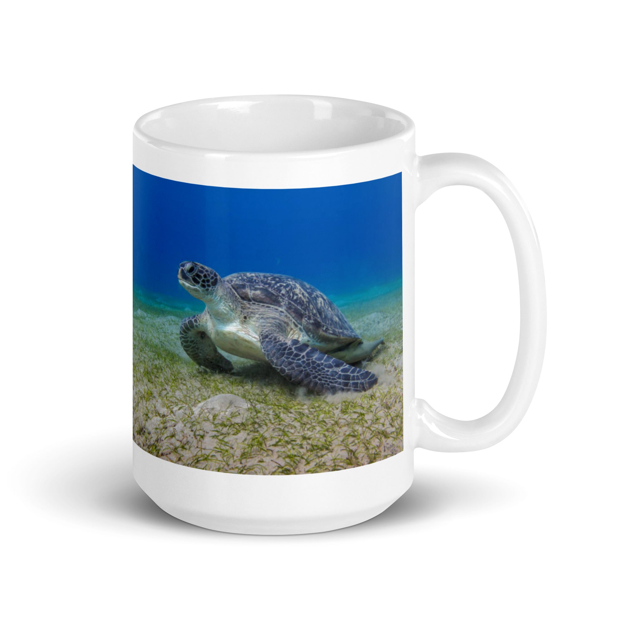 "Leatherback Turtle Mug #1: Grace and Resilience of the Ocean (Ceramic)"