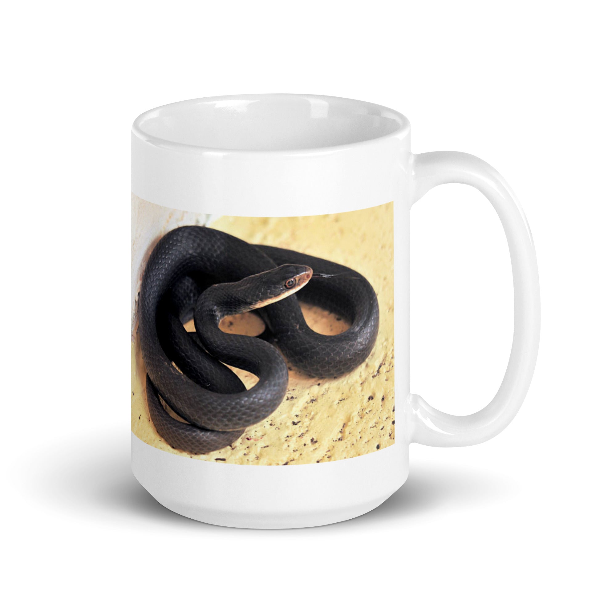 "Racer Snake Mug #1: Speed and Sleekness of the Wild (Ceramic)"