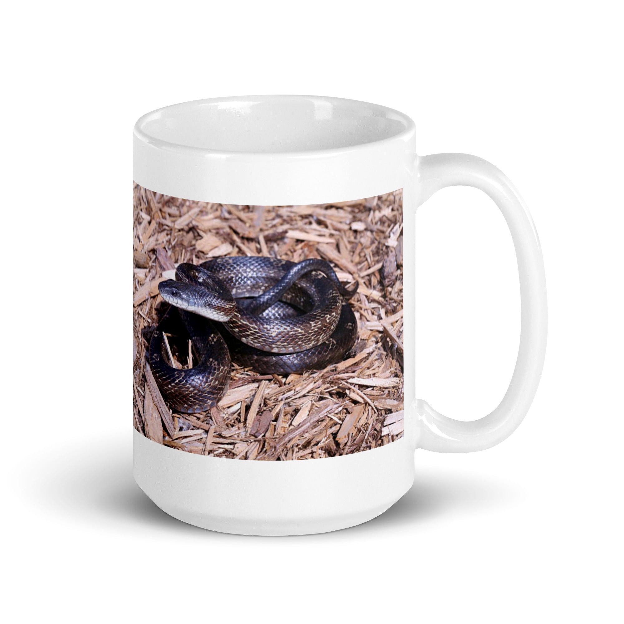 "Rat Snake  Mug #1: Grace and Adaptability of the Wild  (Ceramic)"