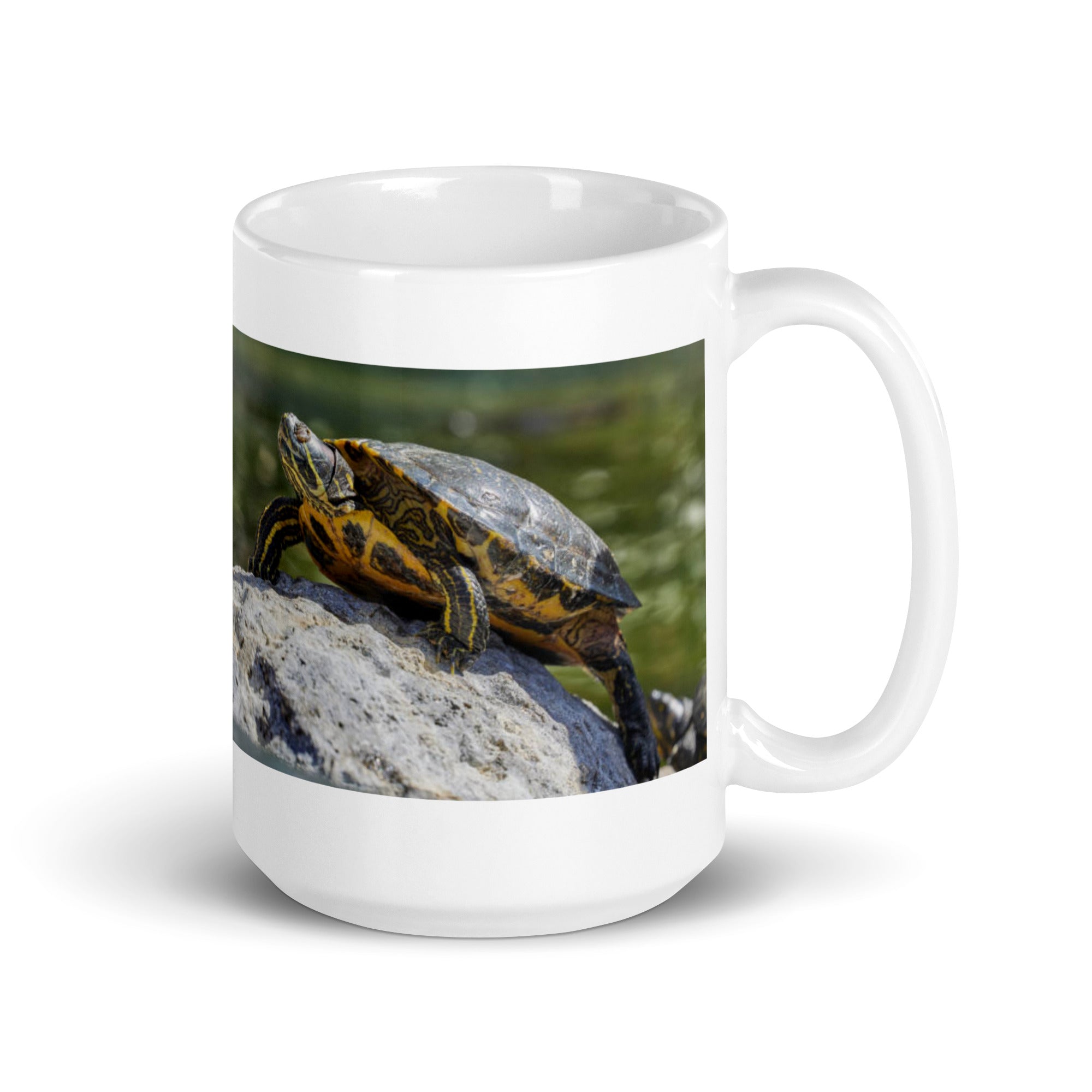 "Turtle  Mug #1: Serenity and Grace of the Ocean (Ceramic)"