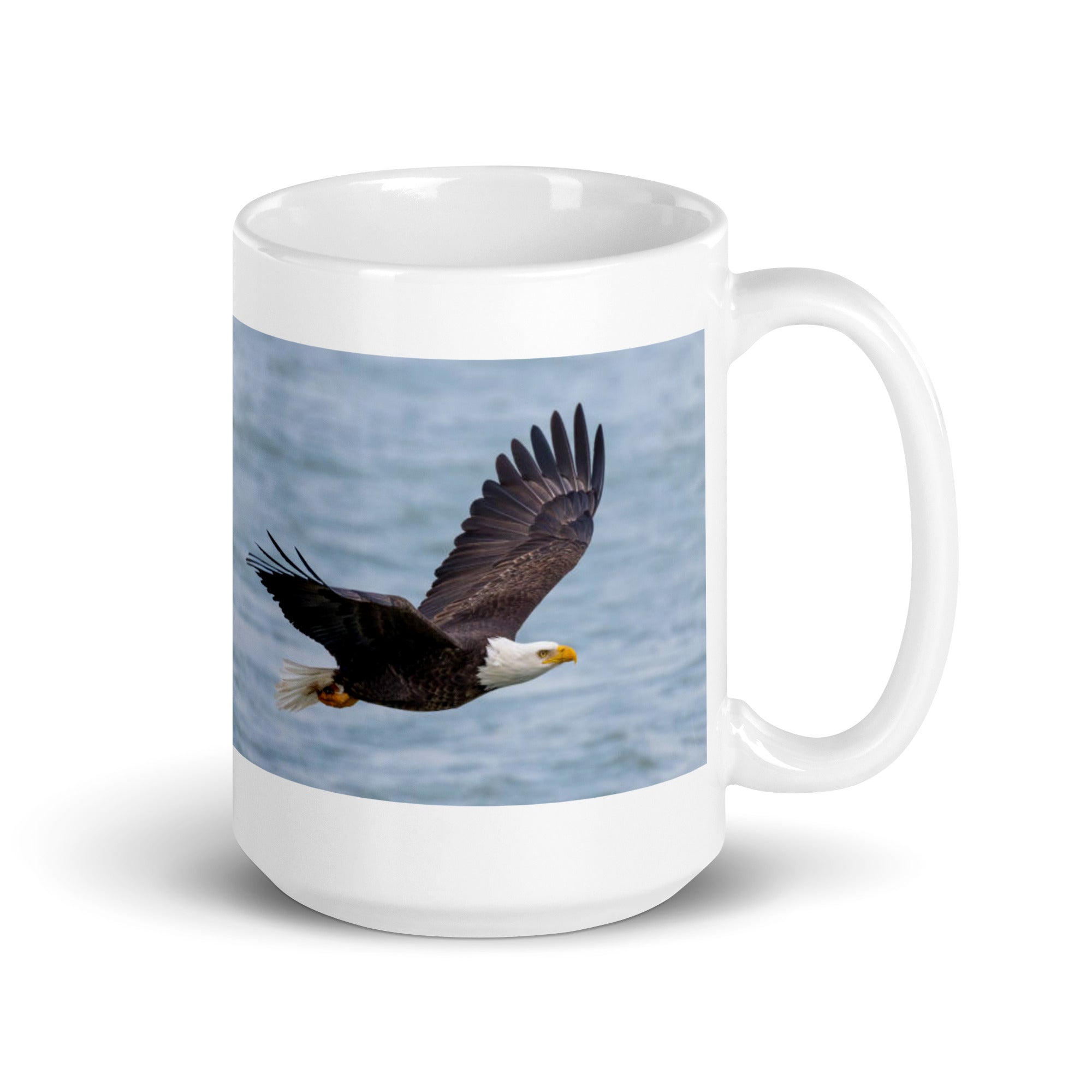 "Bald Eagle Mug #1: The Majestic Soarer (Ceramic)"