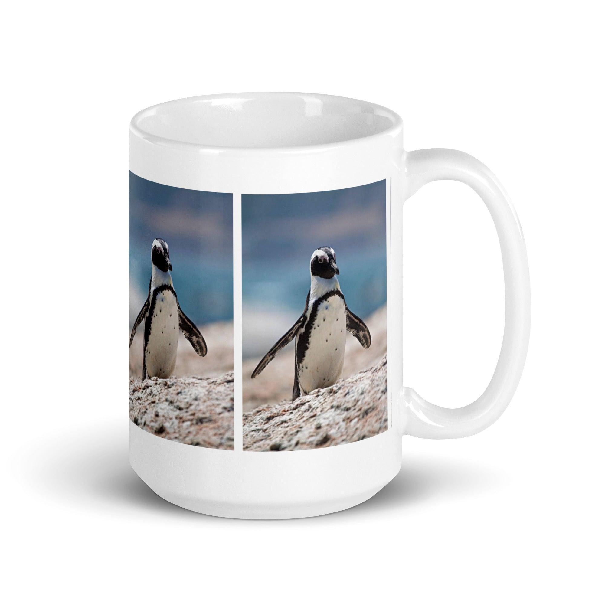 "African Penguin Mug #1: The Waddling Wonder (Ceramic)"