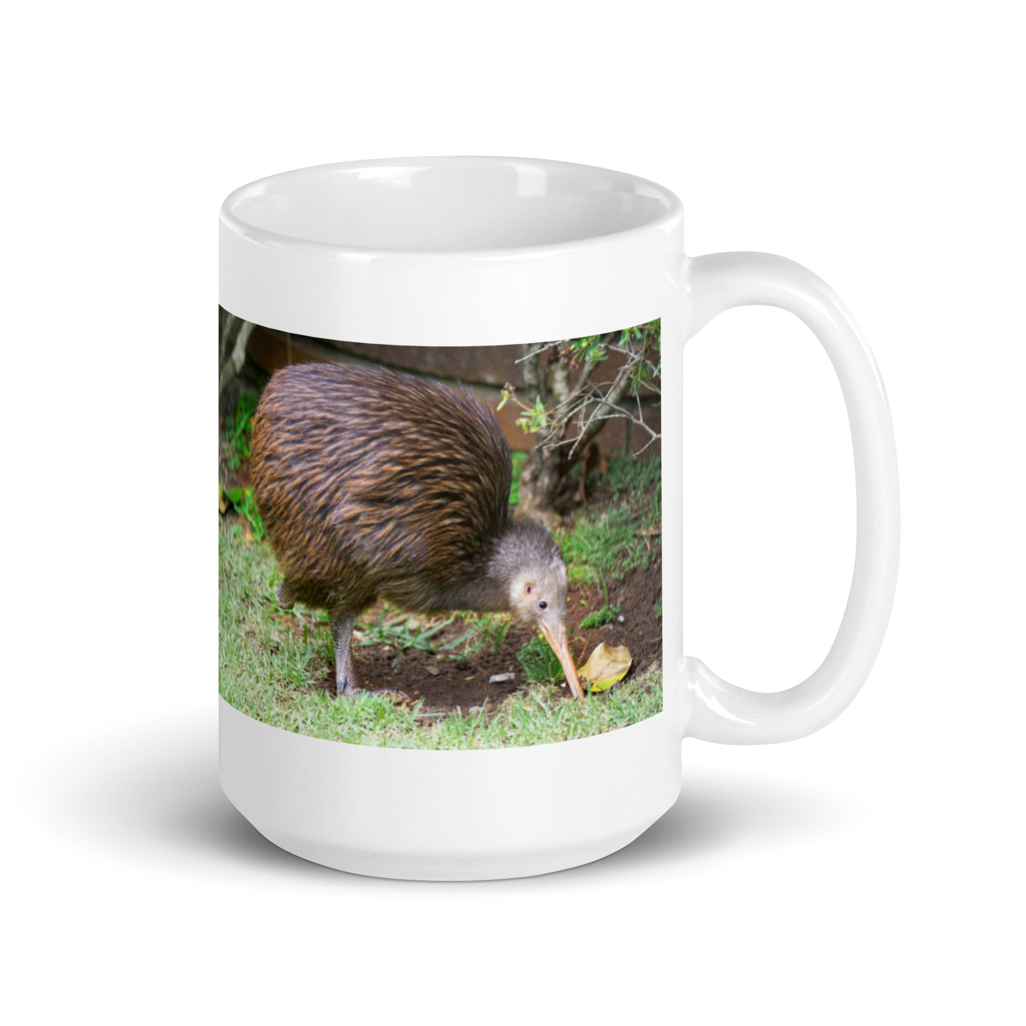 "Kiwi Mug #1: The Nocturnal Explorer (Ceramic)"