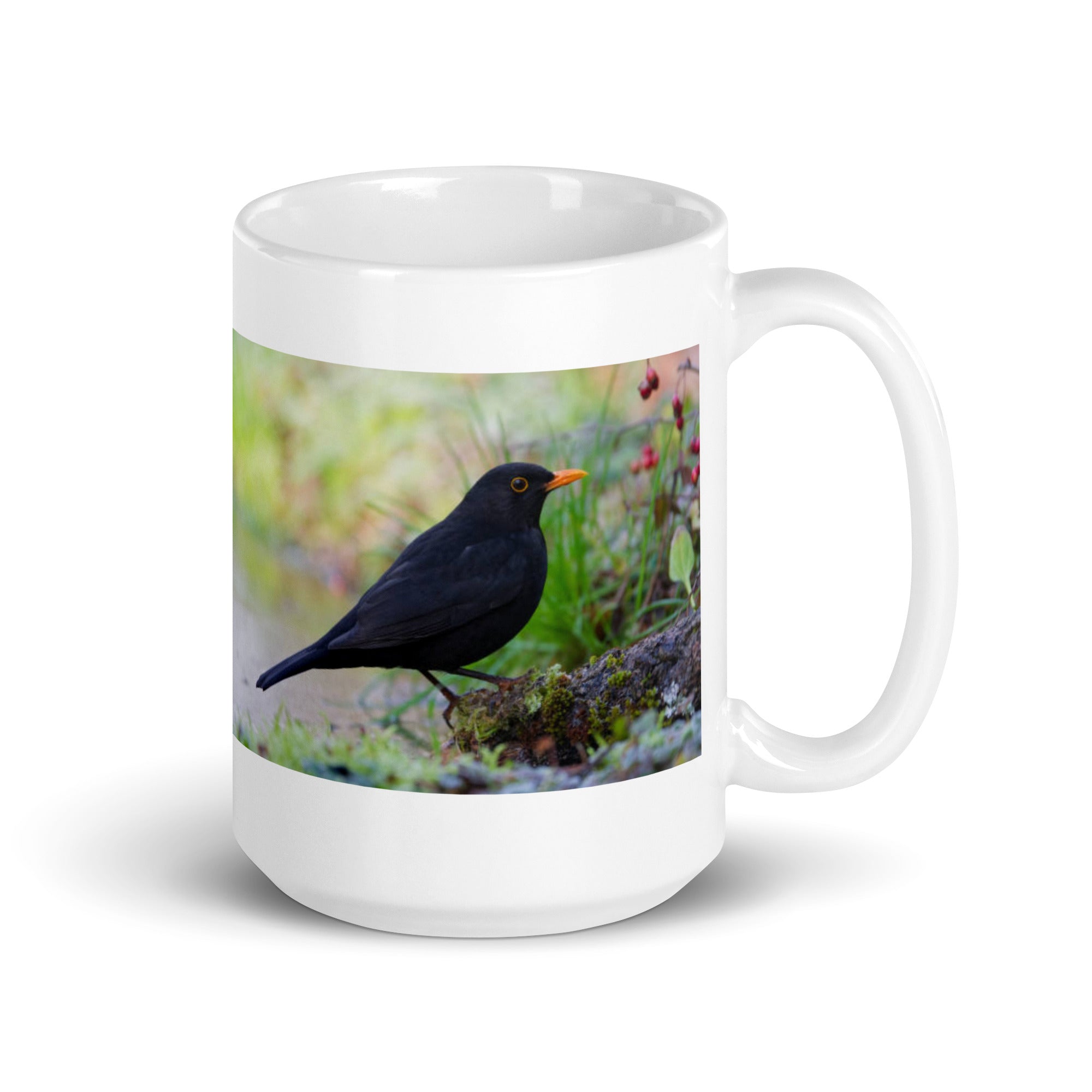 "Blackbird Mug #1: The Melodious Maestro (Ceramic)"