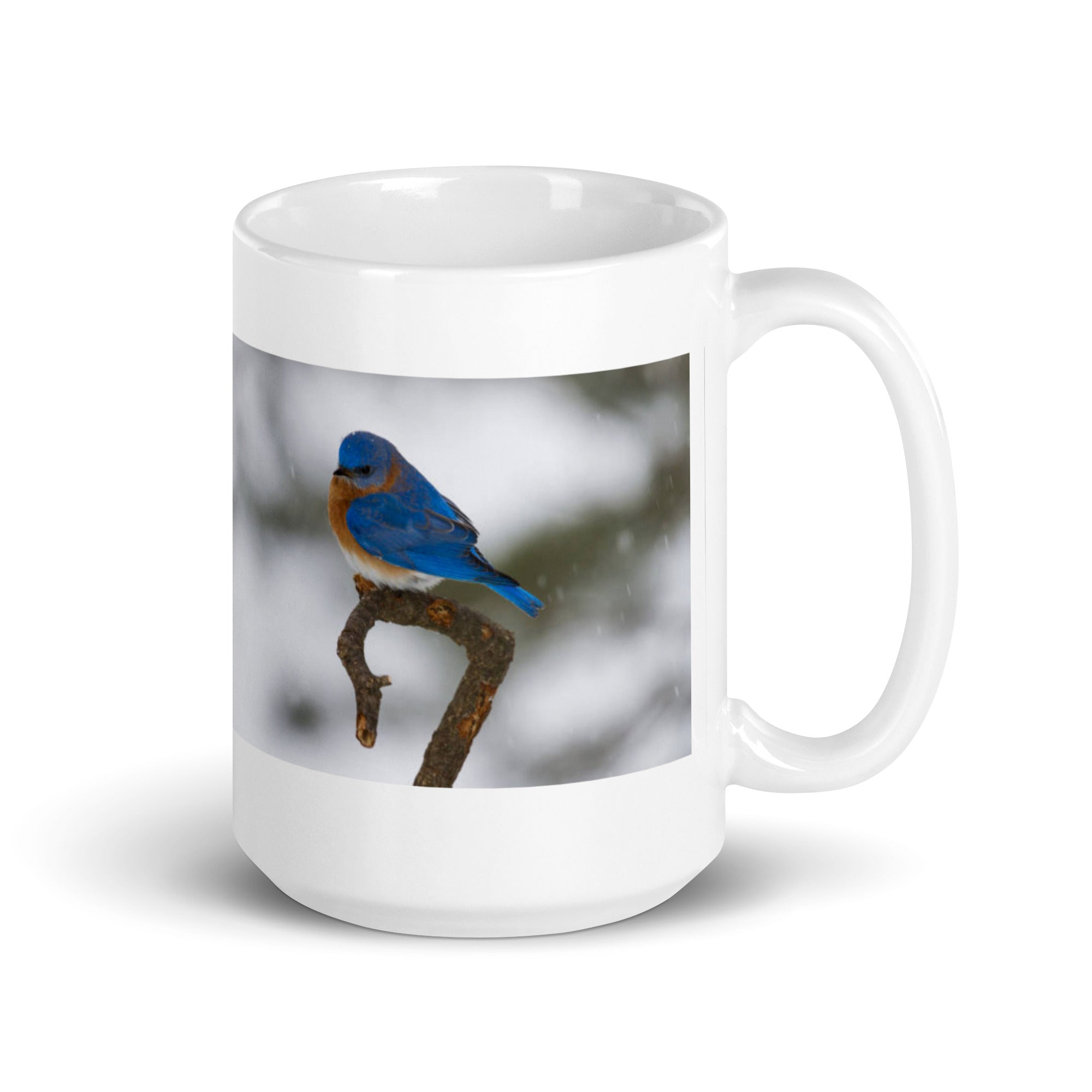 "Bluebird Mug #1: The Symbol of Happiness (Ceramic)"