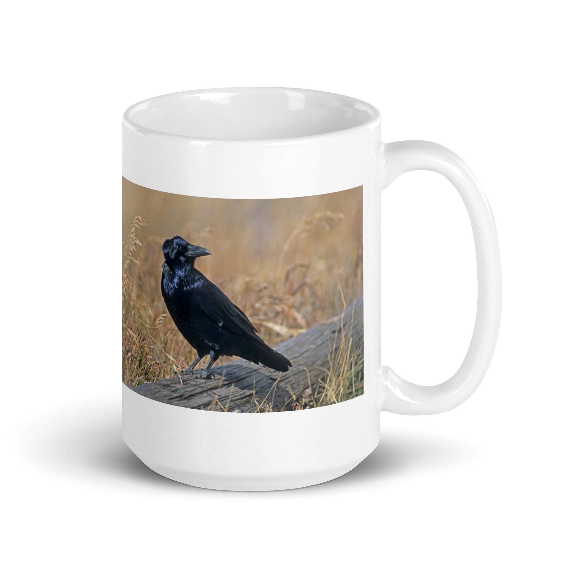 "Raven Mug #1: The Enigmatic Omen (Ceramic)"