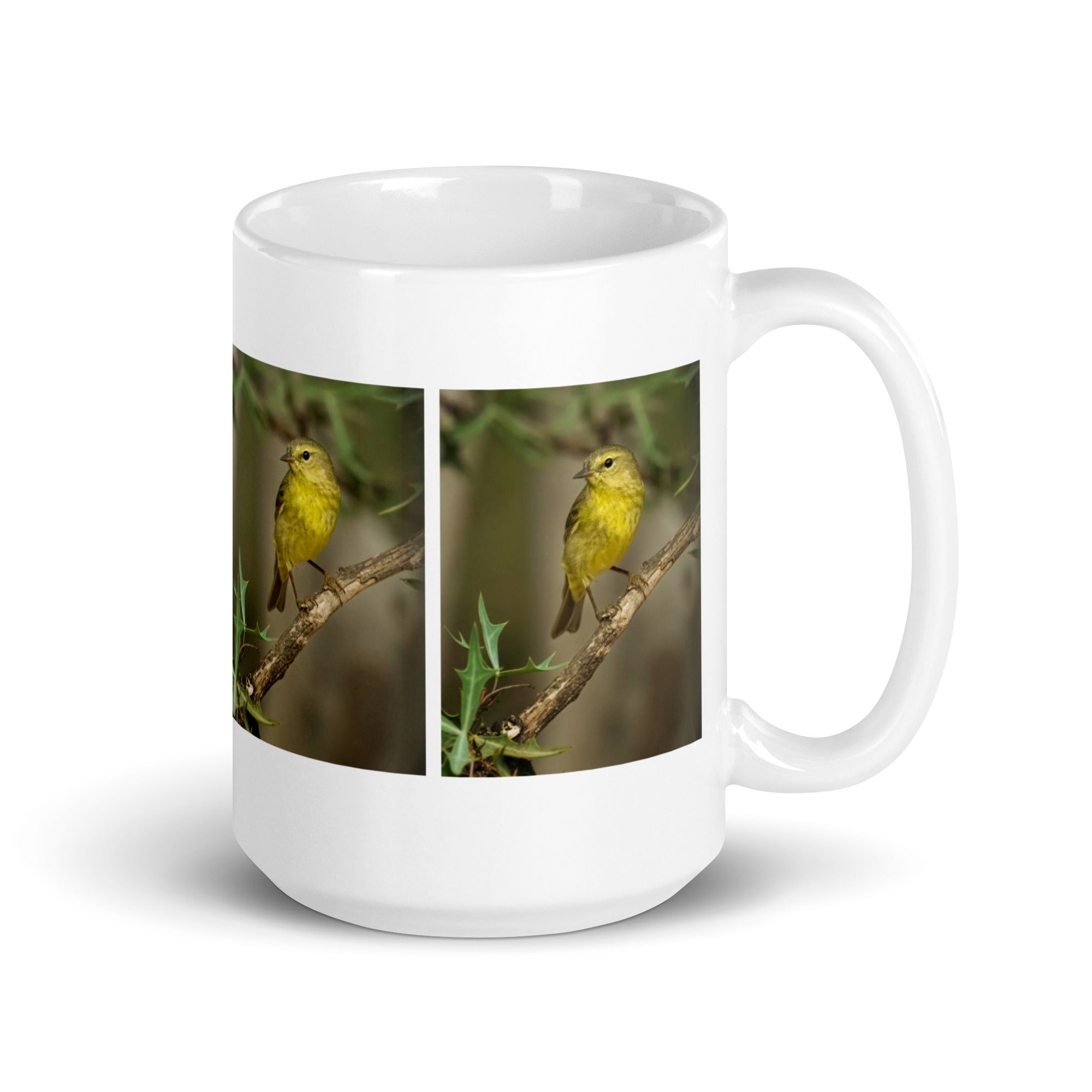 "Warbler Mug #1: The Tiny Treble Singer (Ceramic)"