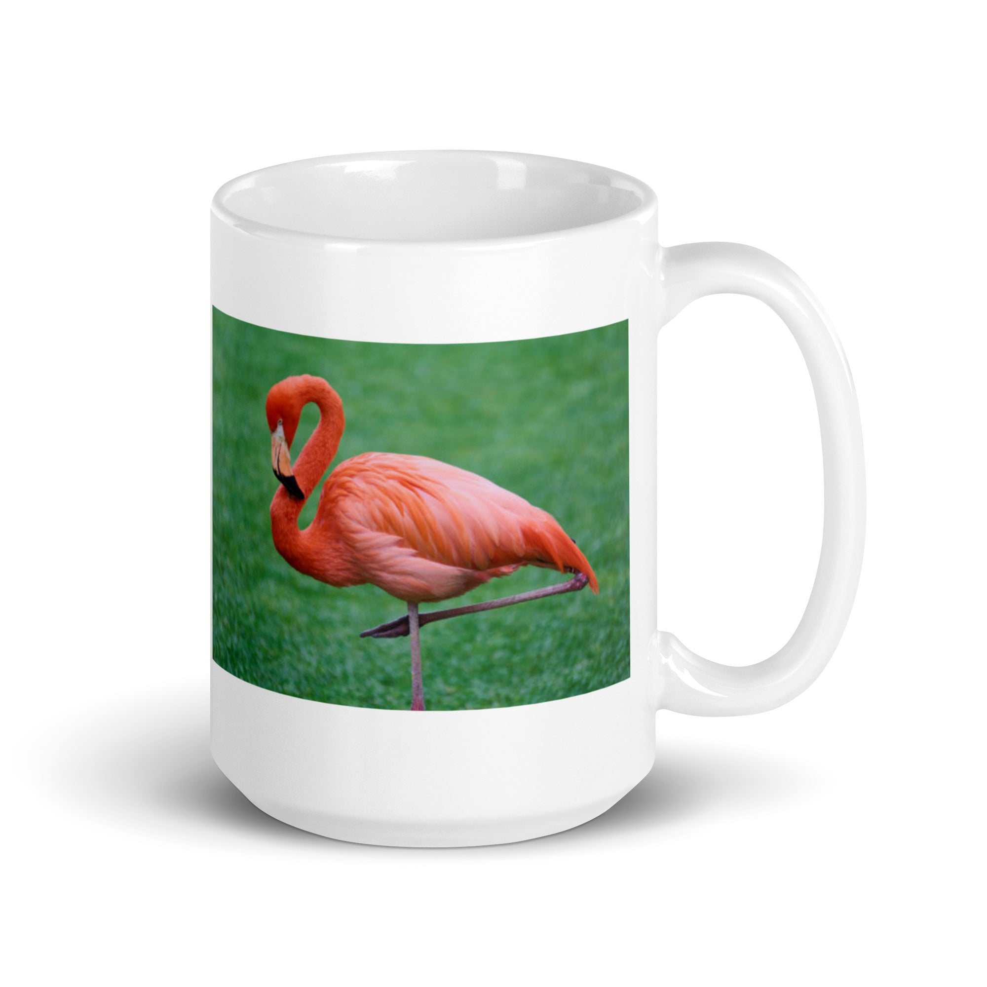 "Flamingo Mug #1: The Pink Parade (Ceramic)"