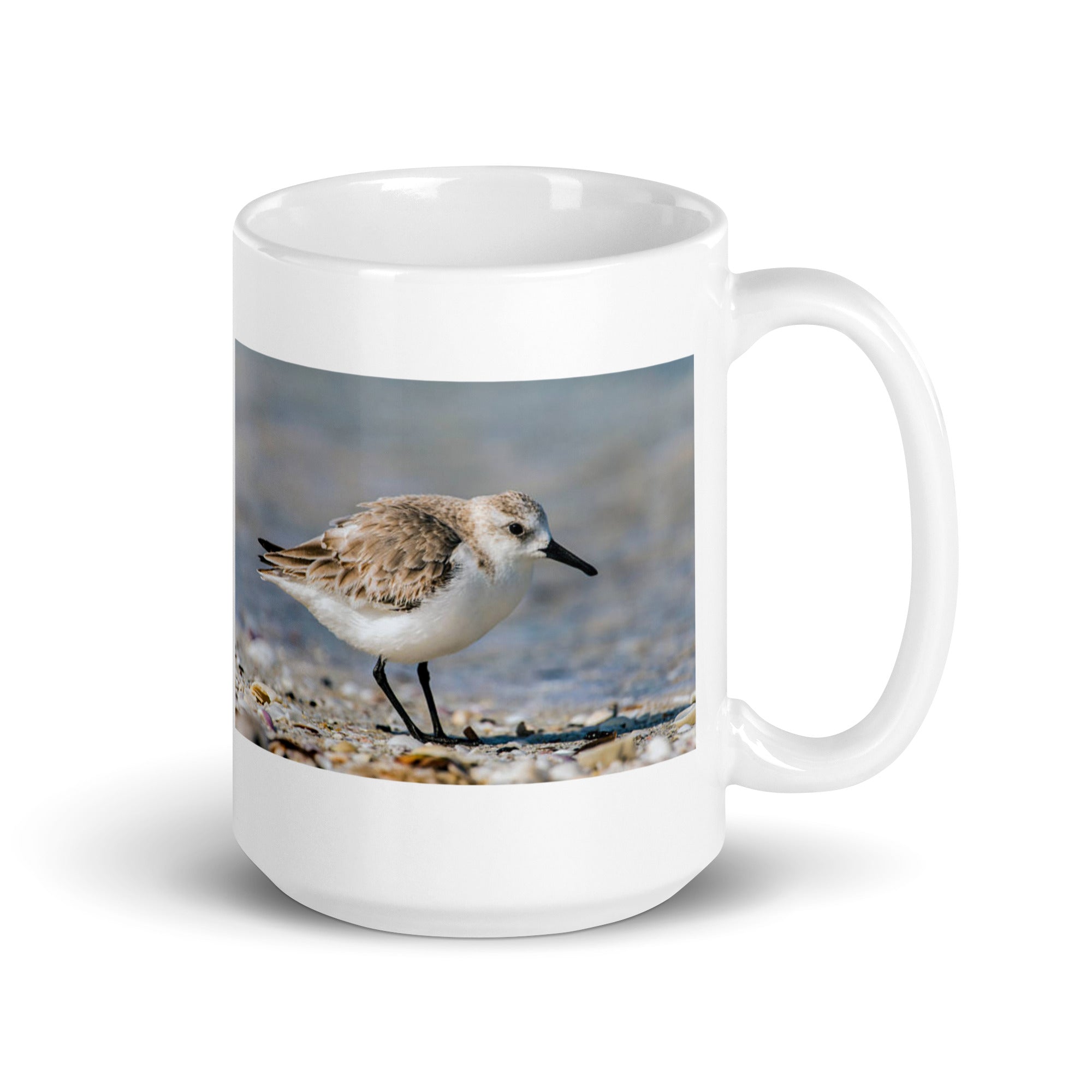 "Sandpiper Mug #1: The Shoreline Sprinter (Ceramic)"