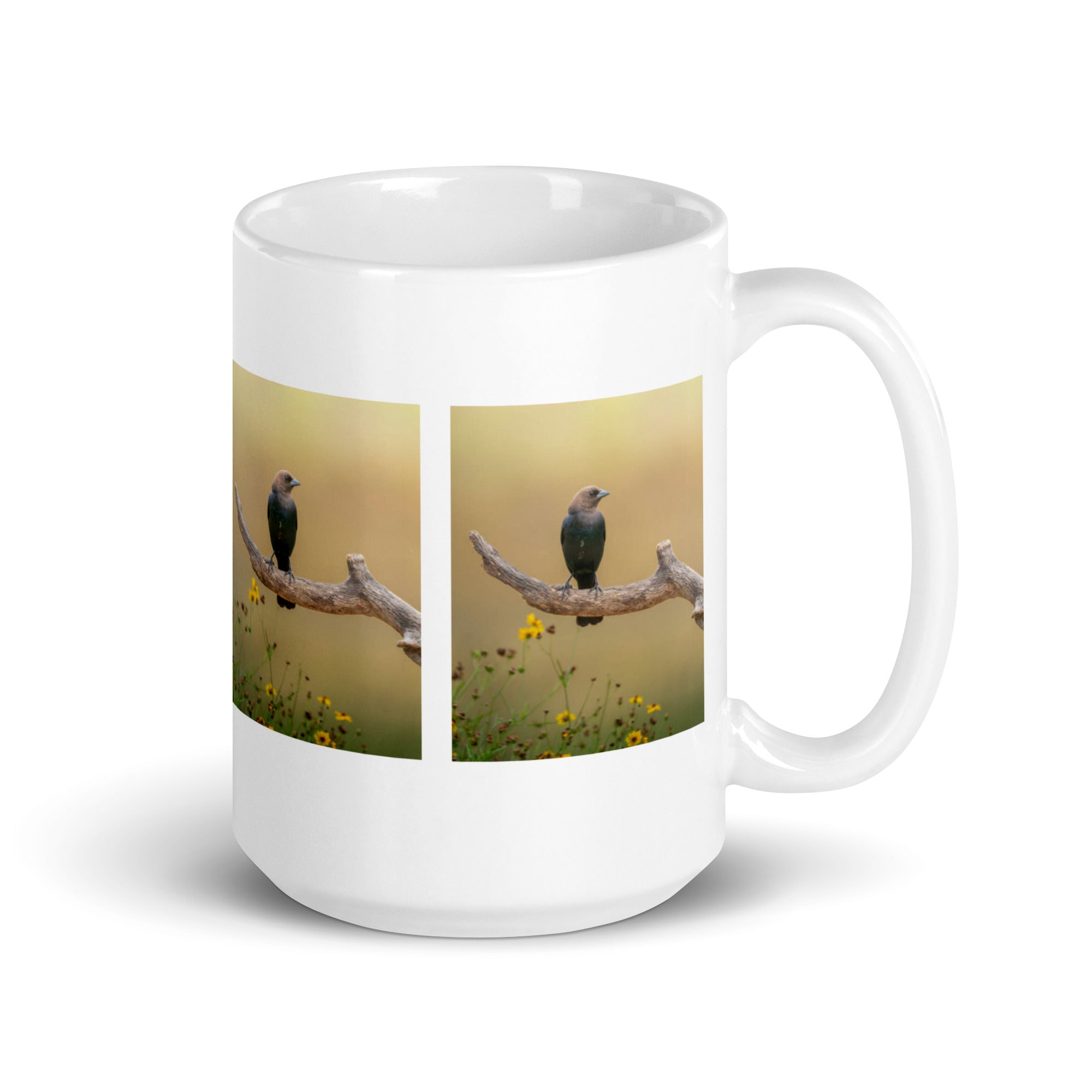 "Cowbird Mug #1: The Avian Nomad (Ceramic)"