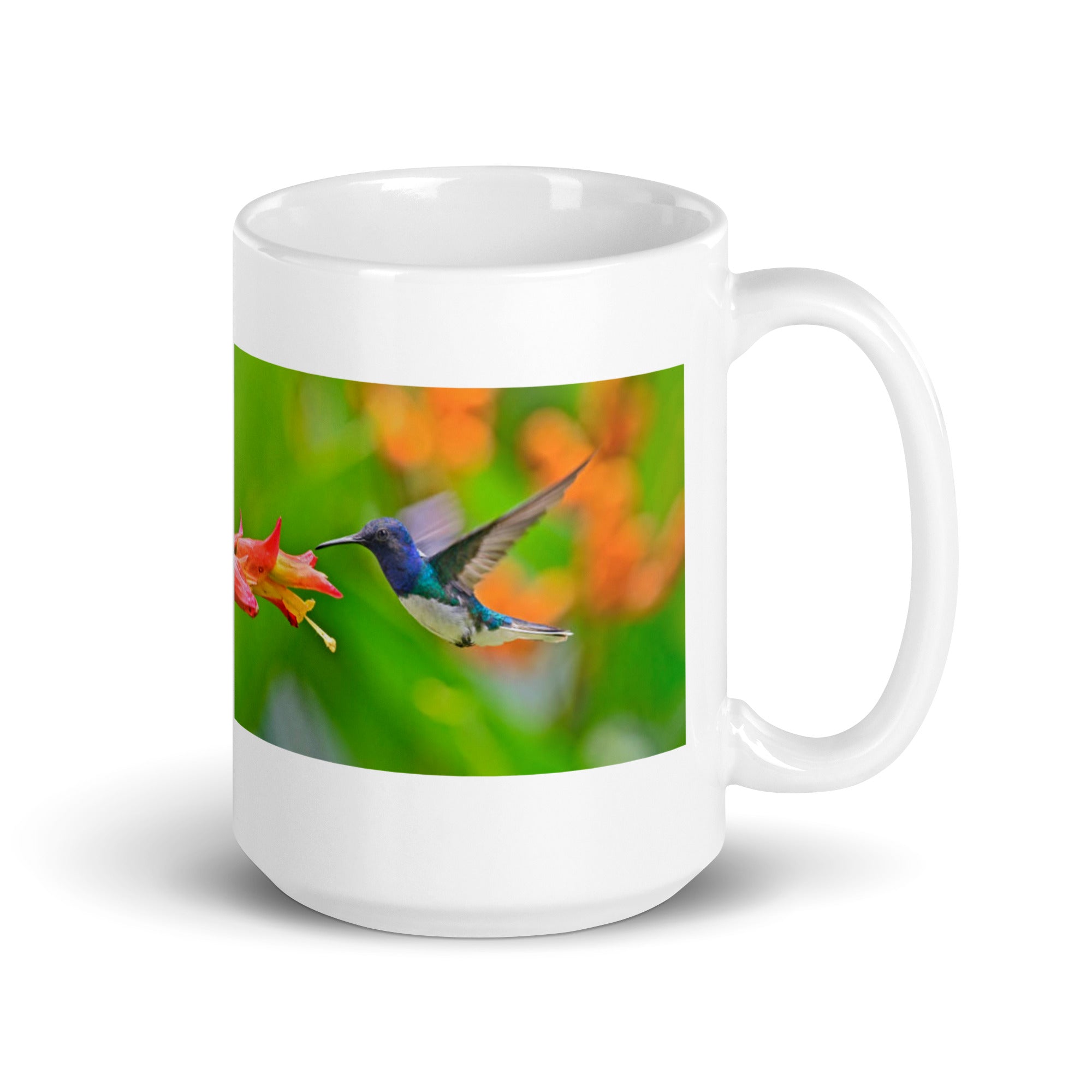 "Hummingbird Mug #1: The Tiny Dynamo (Ceramic)"