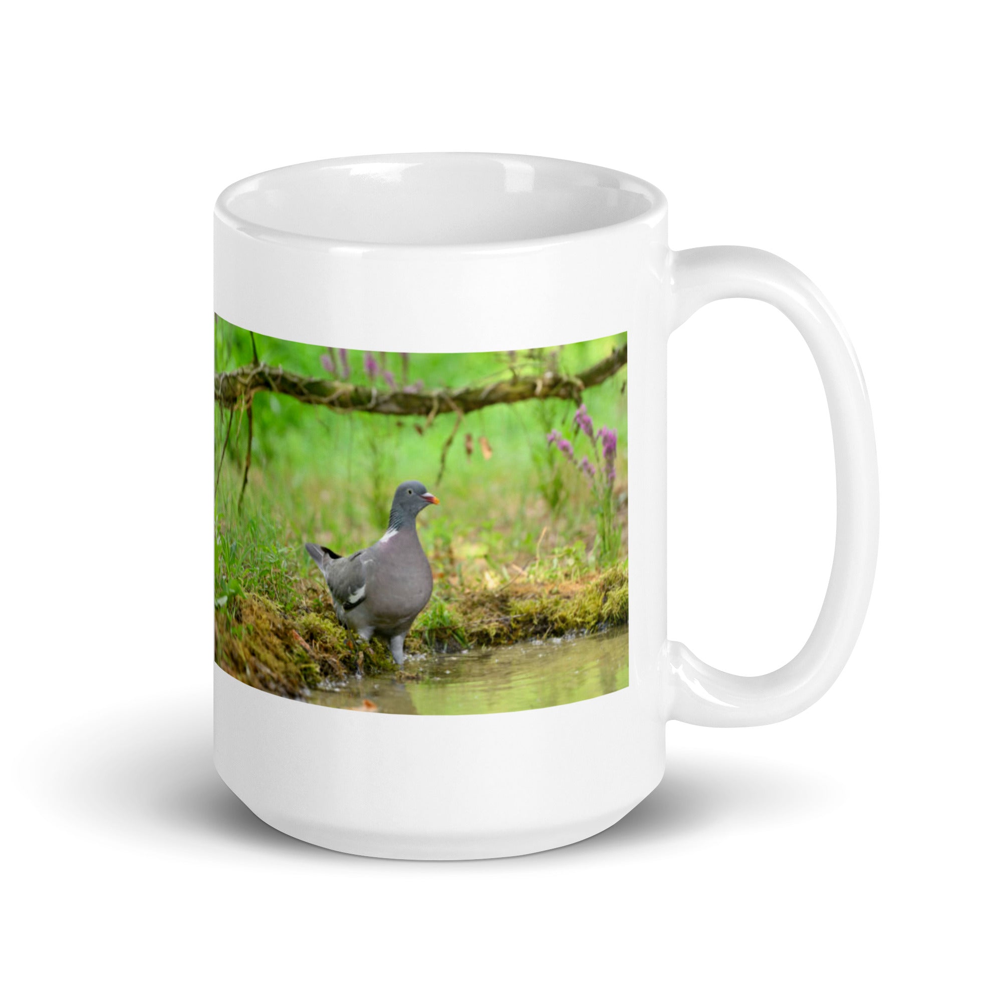 "Pigeon & Dove Mug #1: The Symbol of Peace (Ceramic)"