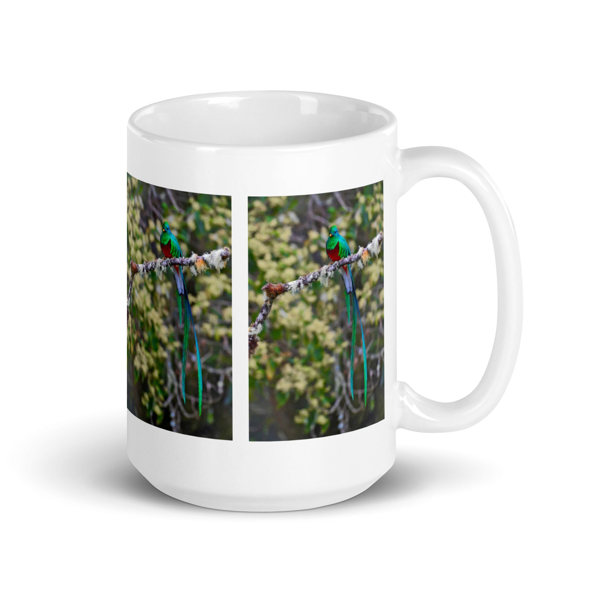 "Quetzal Mug #1: The Emerald Plume (Ceramic)"