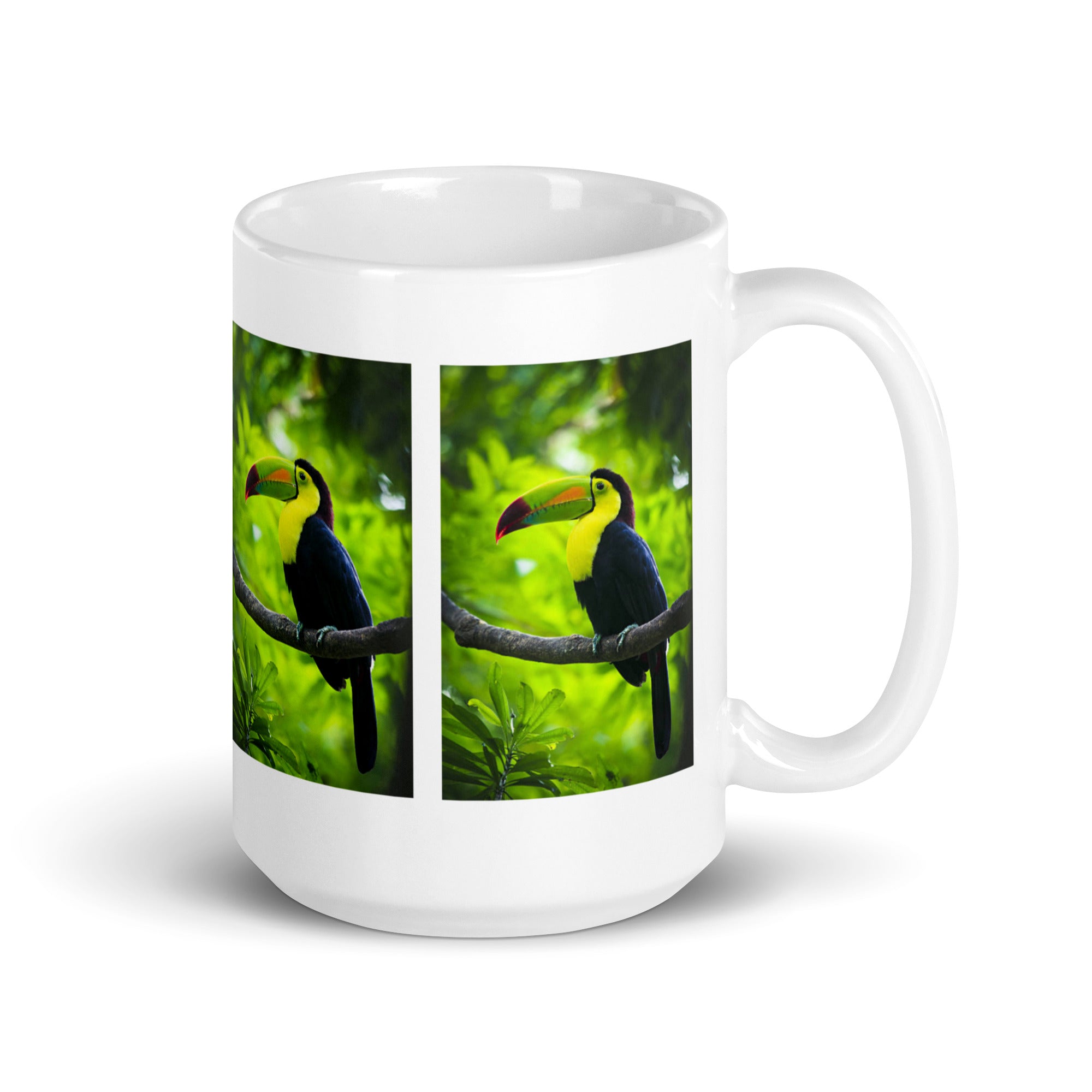 "Toucan Mug #1: The Beak of the Jungle (Ceramic)"