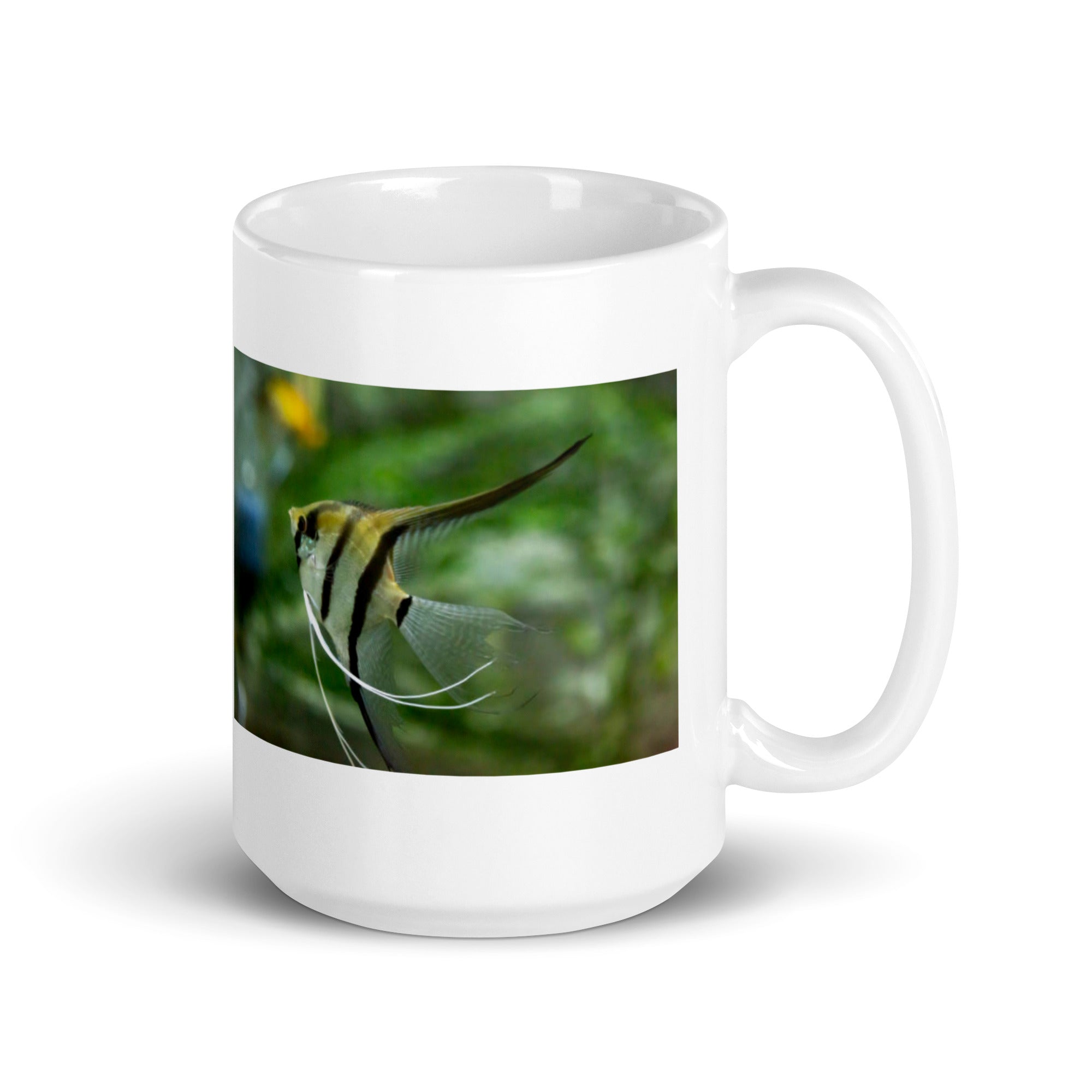 "Angelfish Mug #1: The Regal Reef Dweller (Ceramic)"