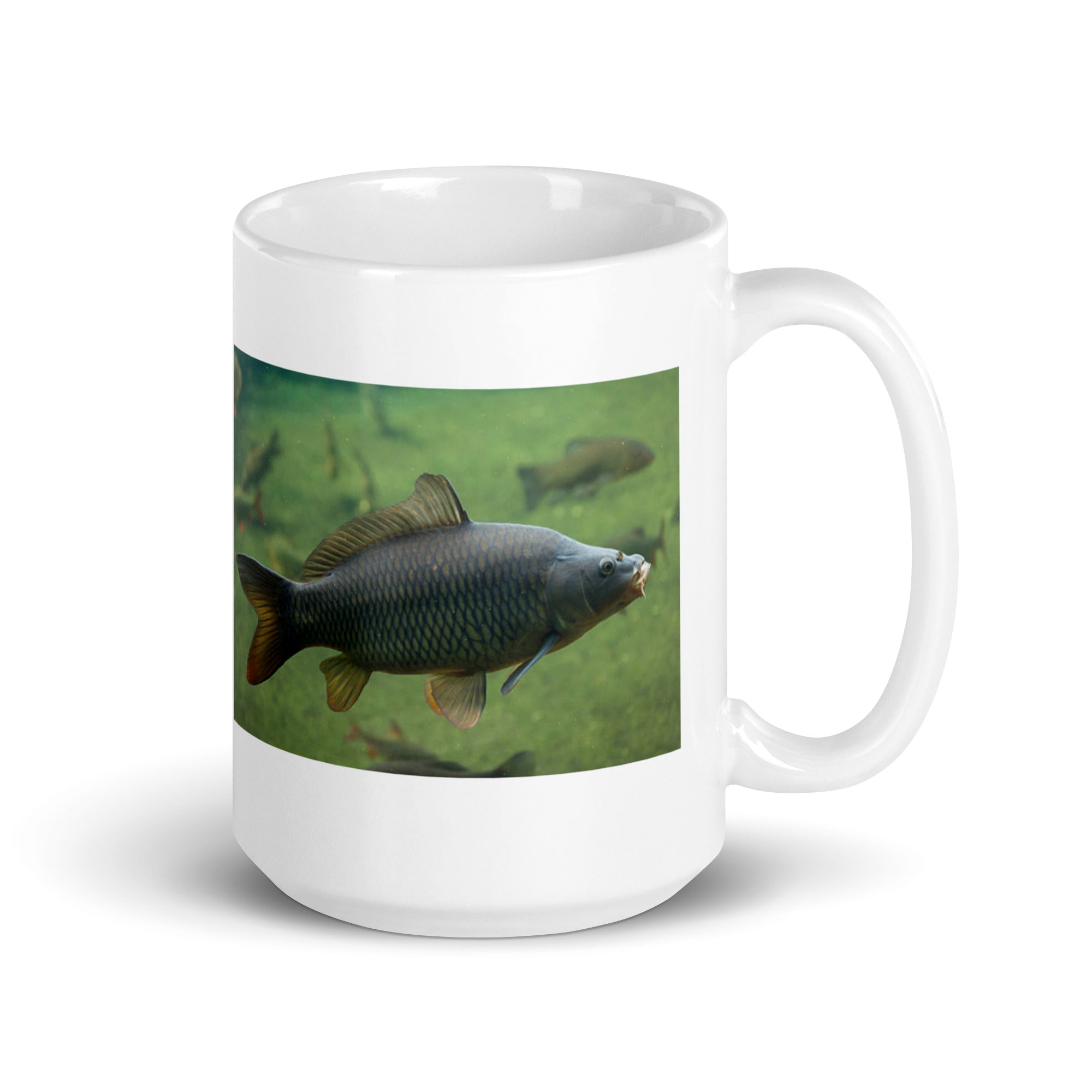 "Carp Mug #1: The Bottom-Dwelling Behemoth (Ceramic)"