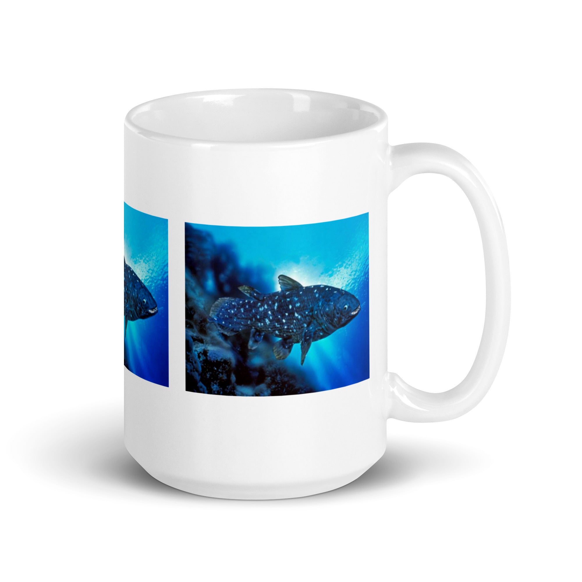 "Coelacanth Mug #1: The Living Fossil (Ceramic)"