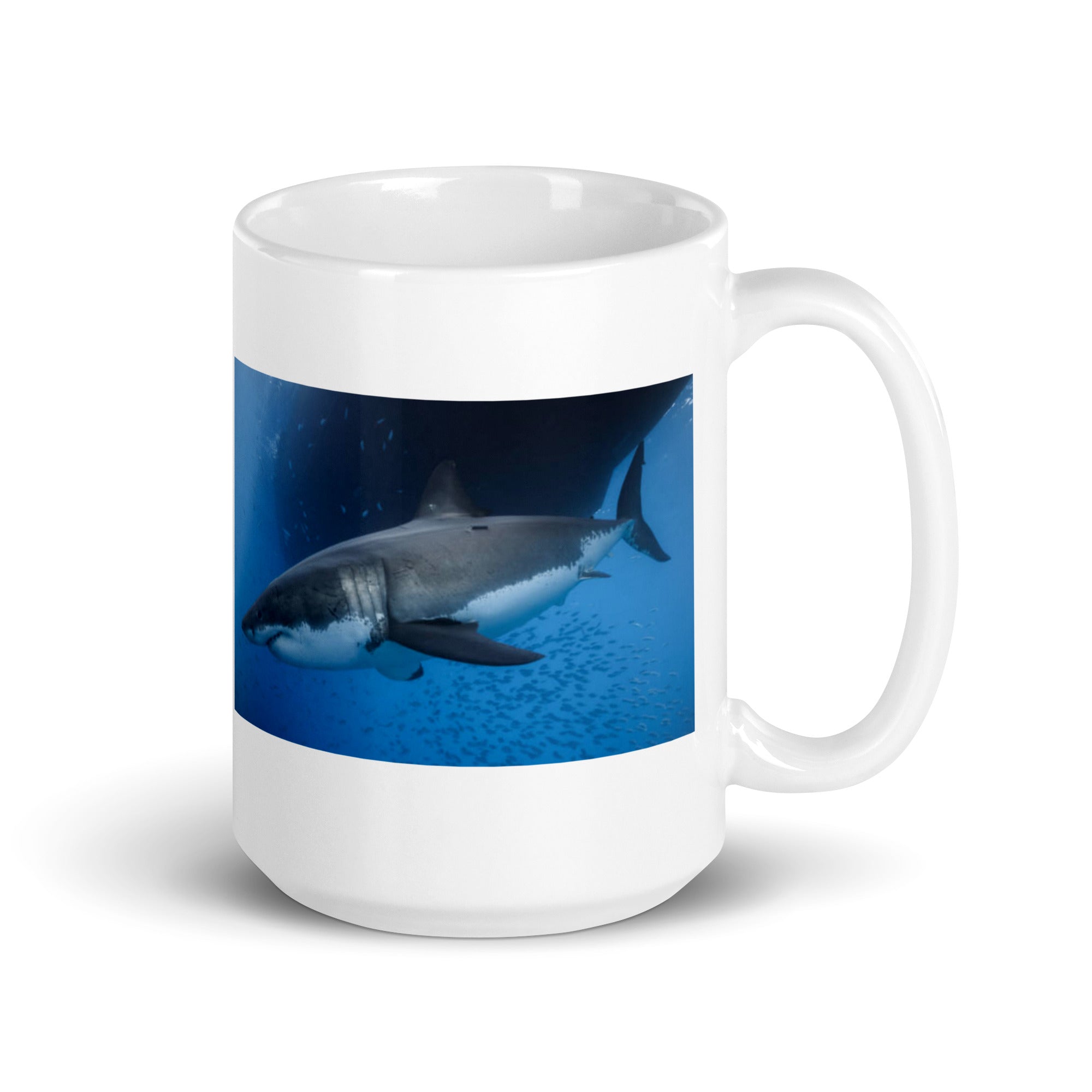 "Great White Shark Mug #1: The Apex Predator (Ceramic)"