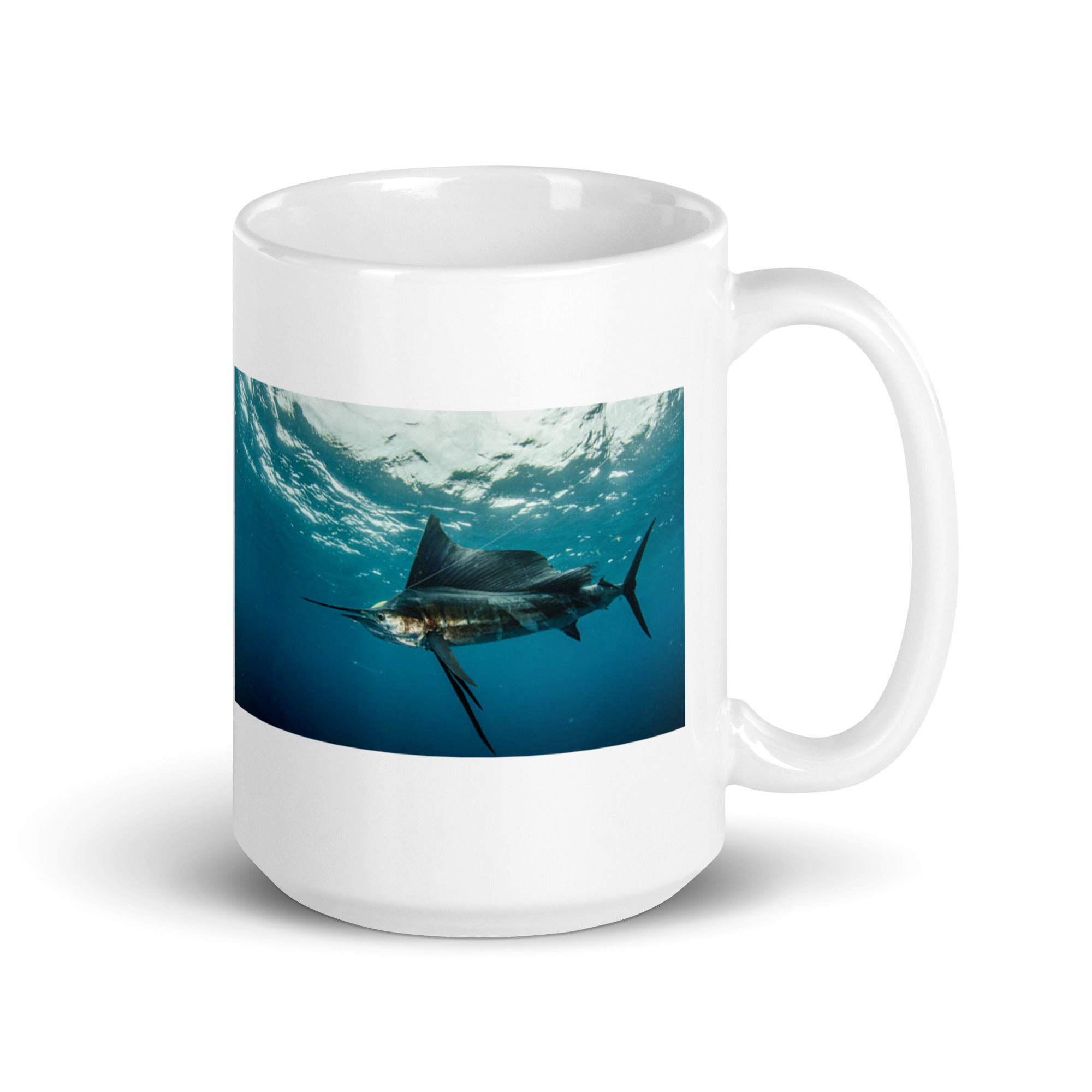 "Sailfish Mug #1: The Oceanic Sprinter (Ceramic)"