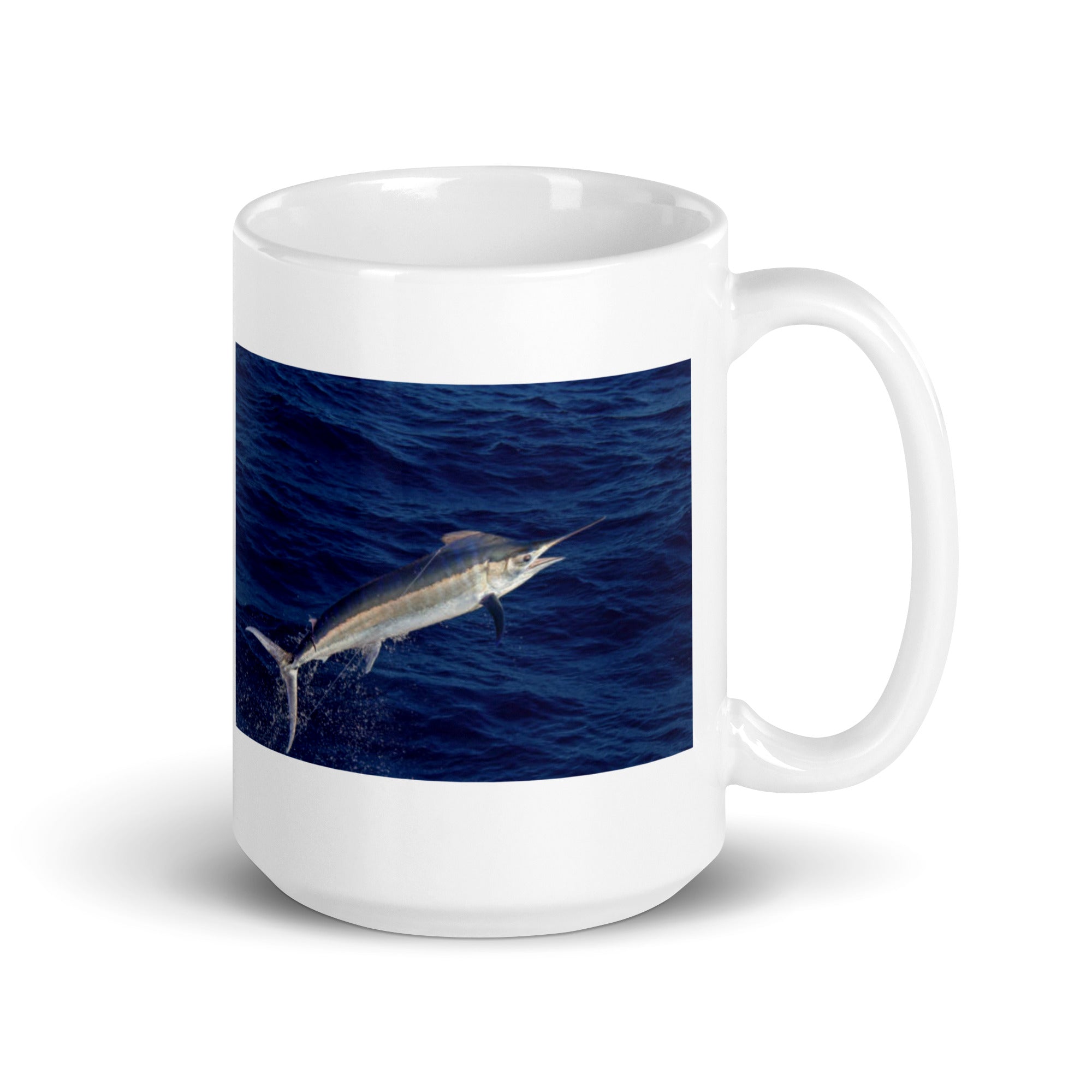 "Swordfish Mug #1: The Billowing Blade (Ceramic)"