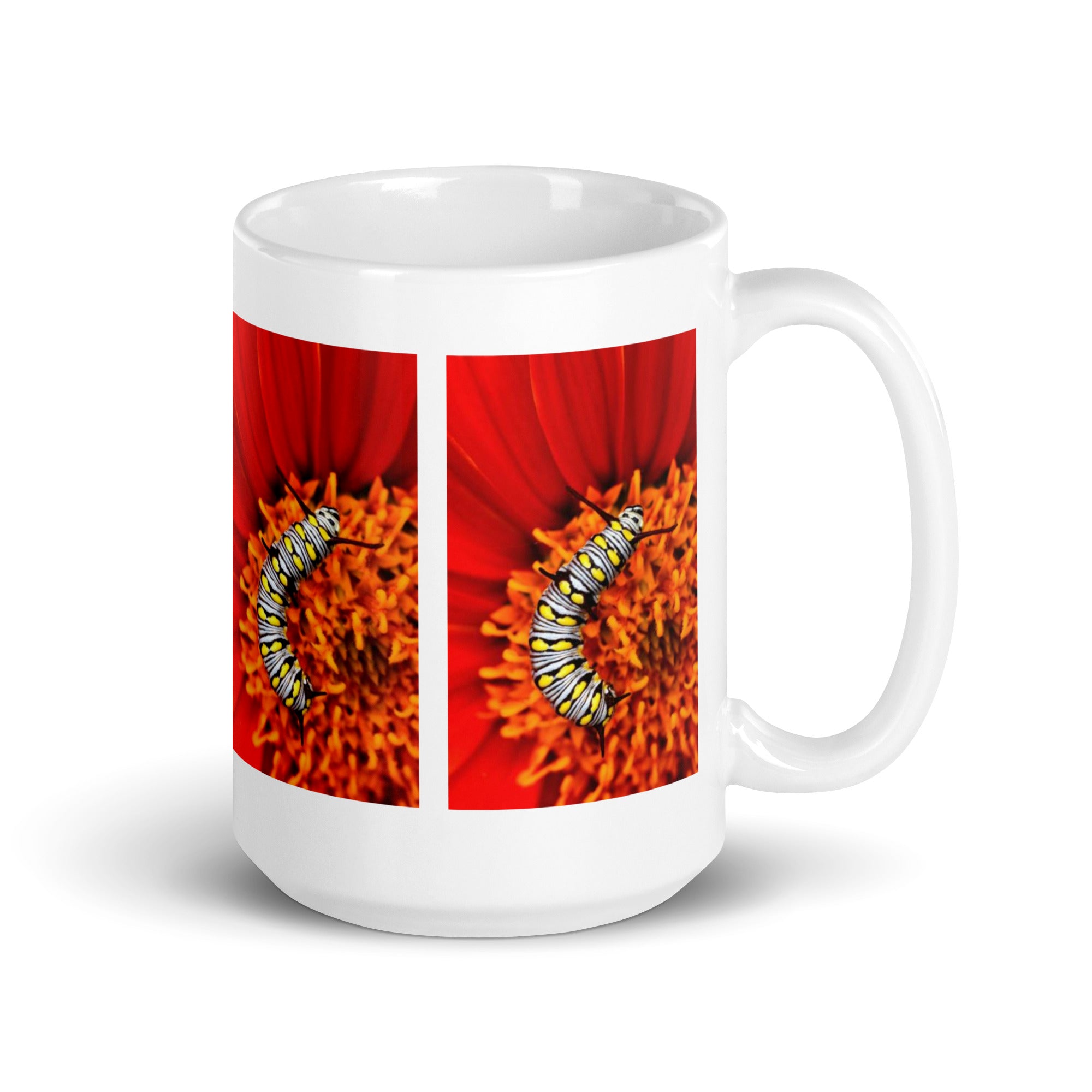 "Caterpillar Mug #1: The Munching Metamorph (Ceramic)"