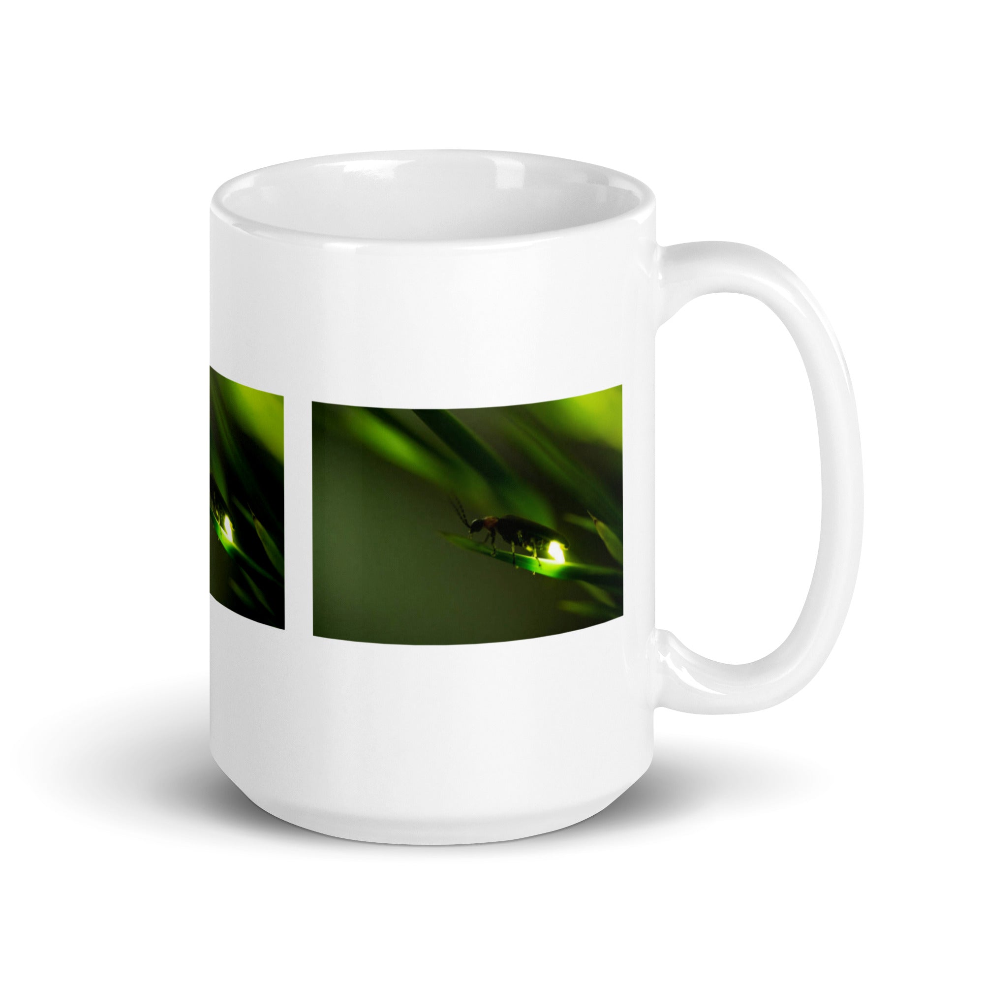 "Firefly & Glowworm Mug #1: The Bioluminescent Beacons (Ceramic)"