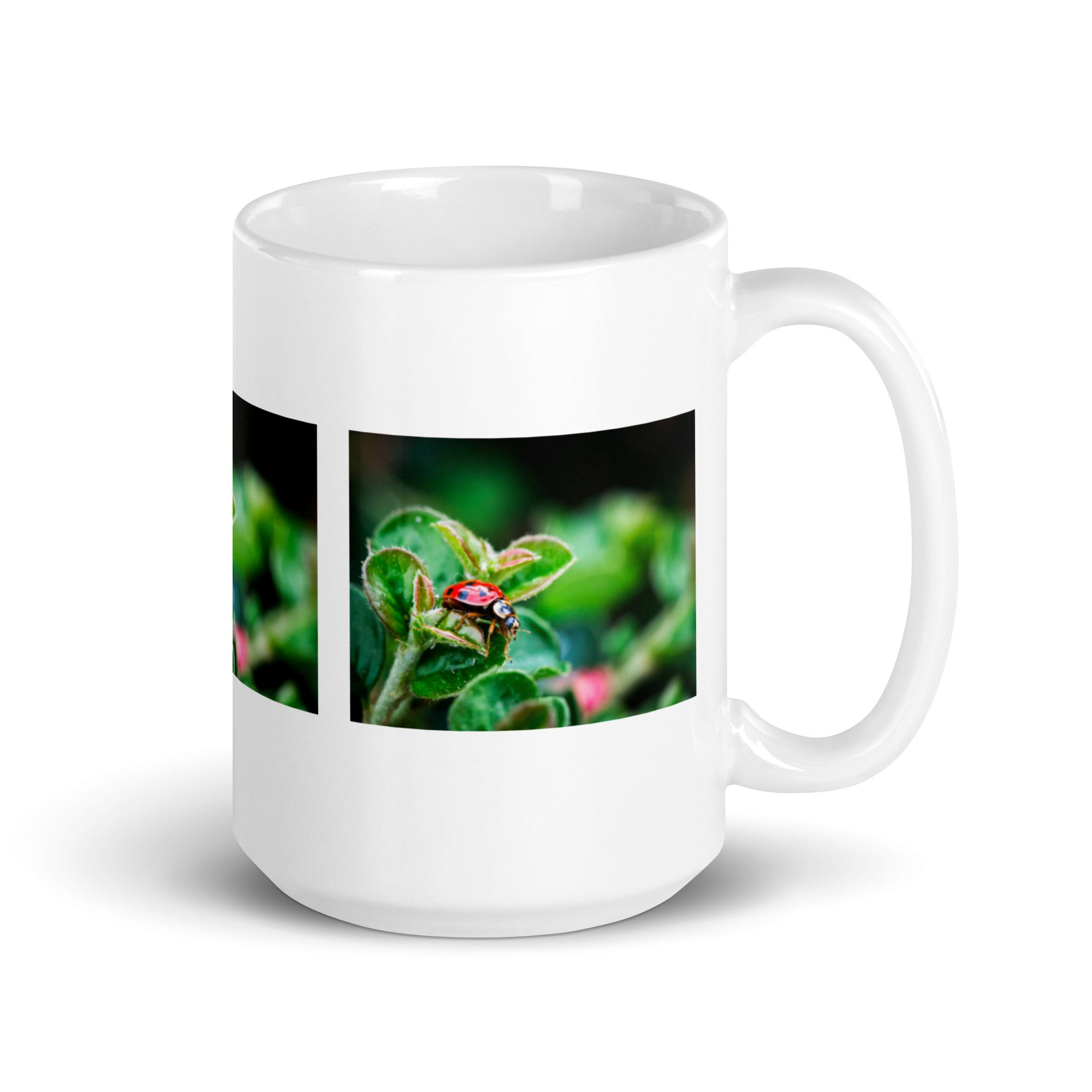 "Ladybug Mug #1: The Garden Guardian (Ceramic)"