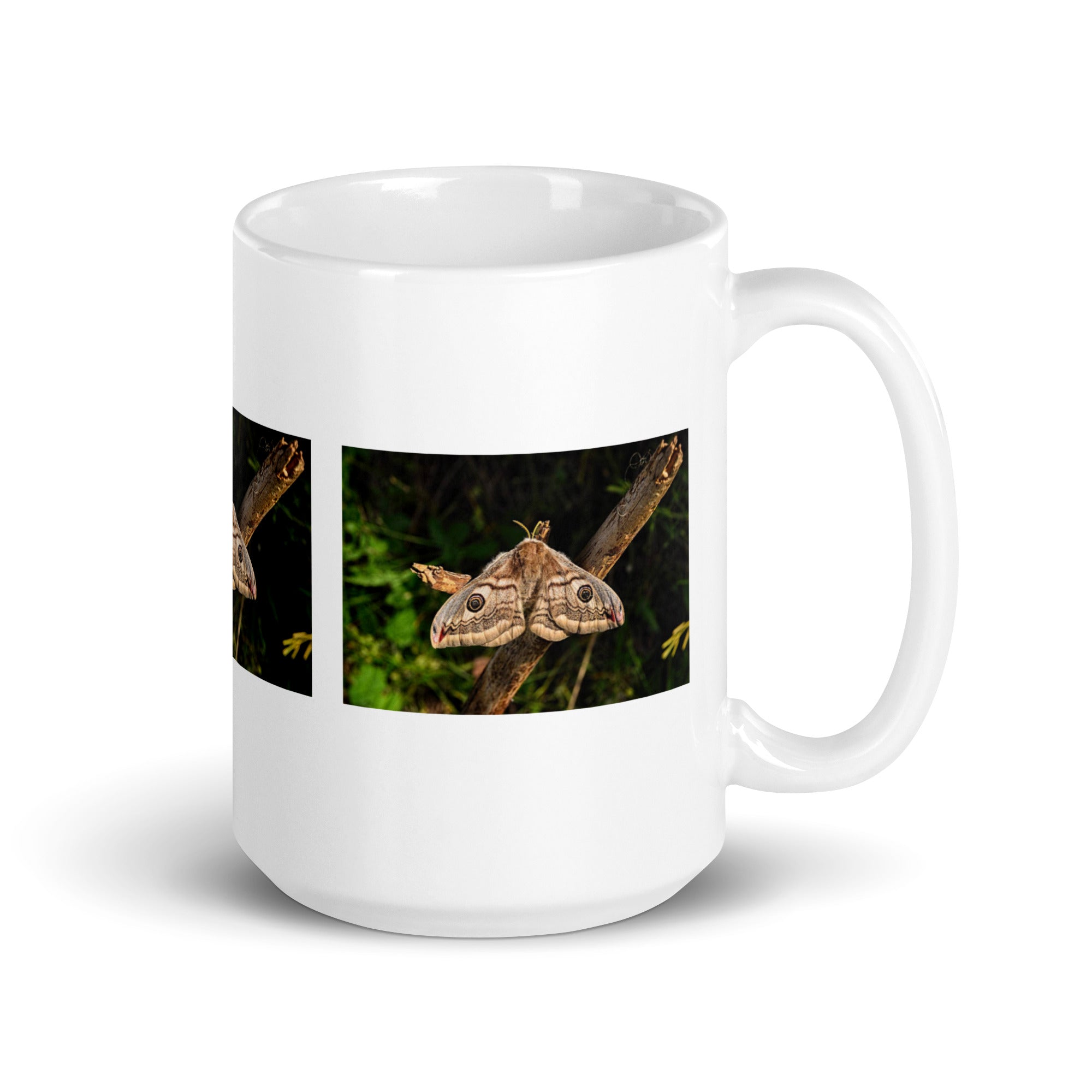 "Moth Mug #1: The Nocturnal Navigator (Ceramic)"