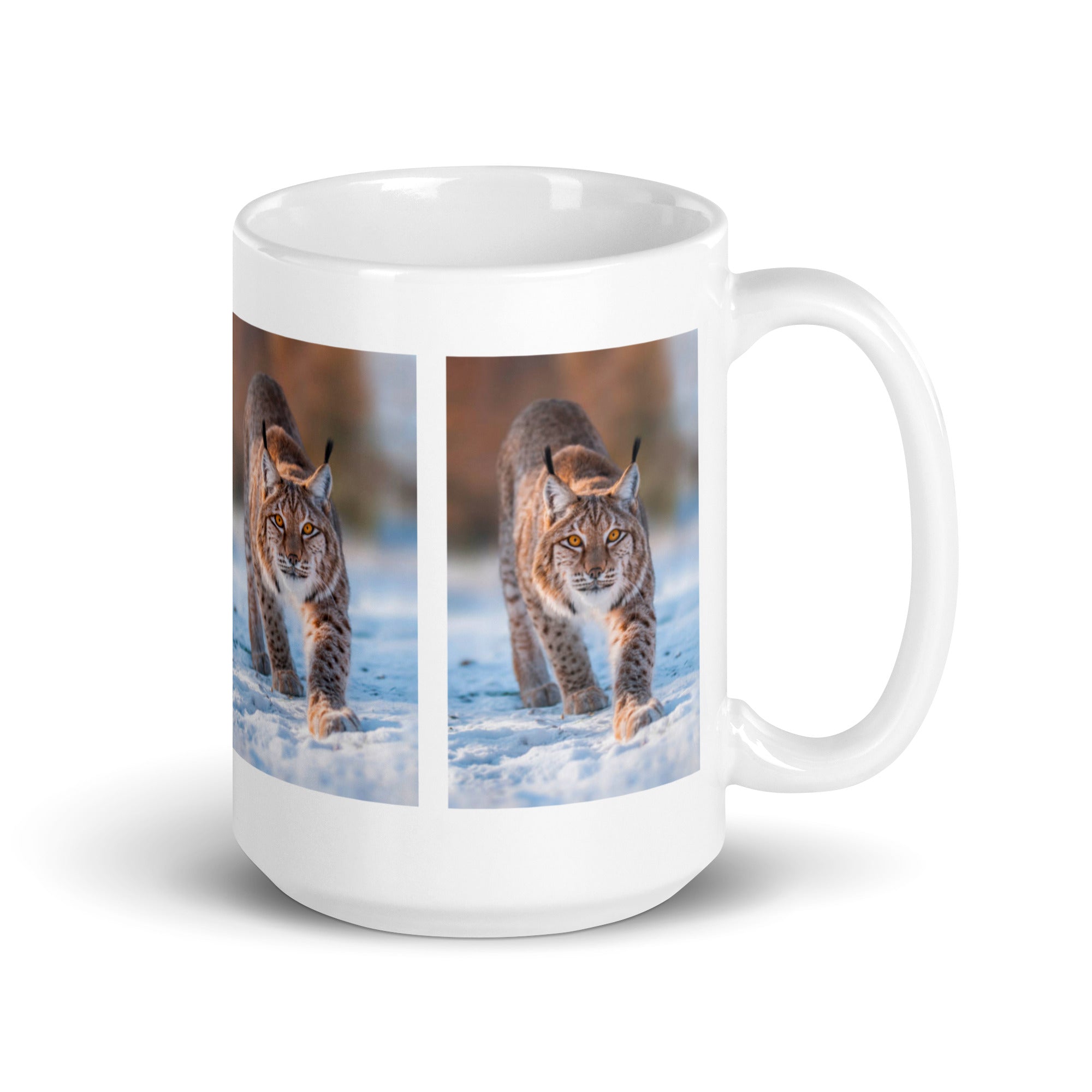 "Lynx Mug #1: The Tufted Tracker (Ceramic)"