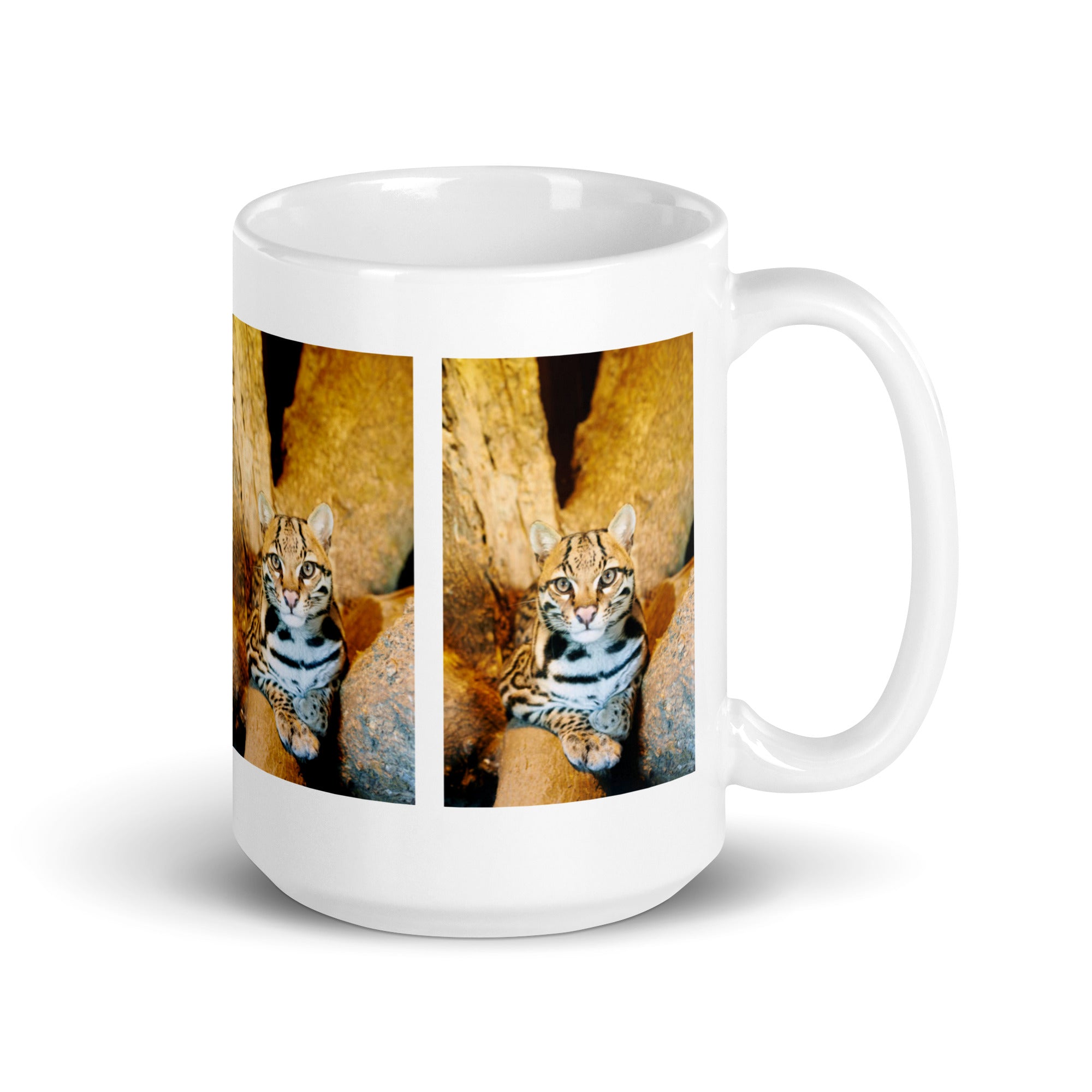 "Ocelot Mug #1: The Nocturnal Prowler (Ceramic)"