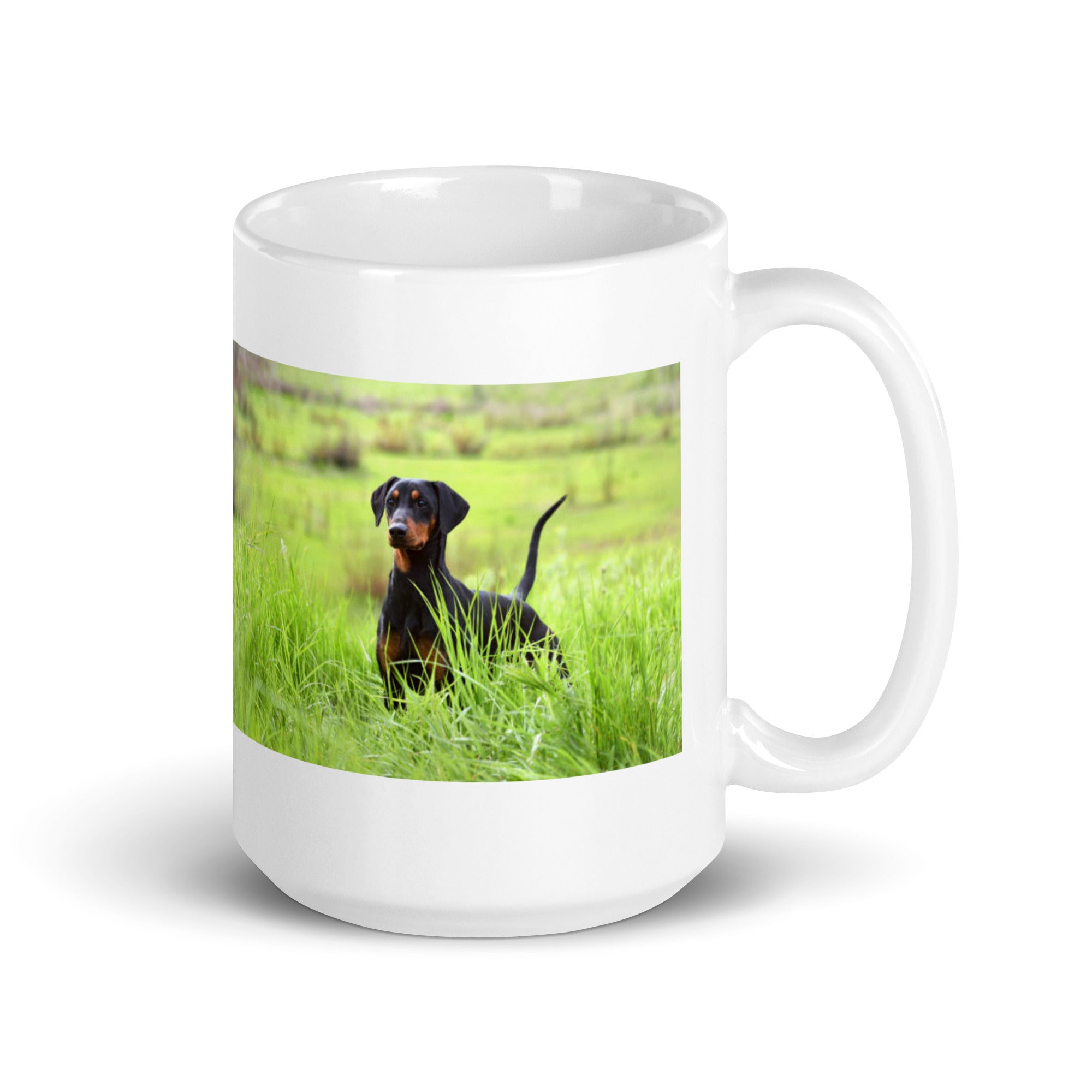 "Doberman Pinscher Mug #1: The Loyal Protector (Ceramic)"