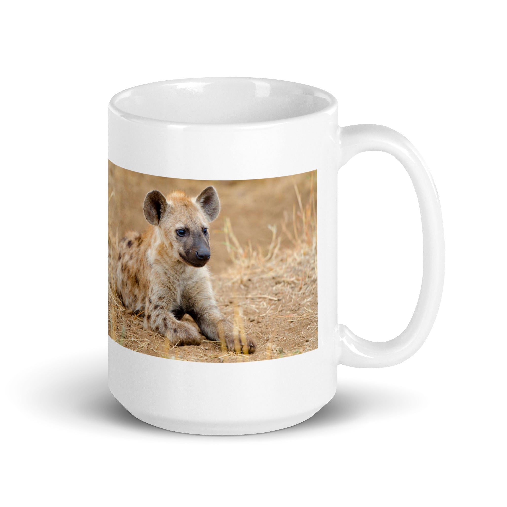 "Hyena Mug #1: The Laughing Scavenger (Ceramic)"